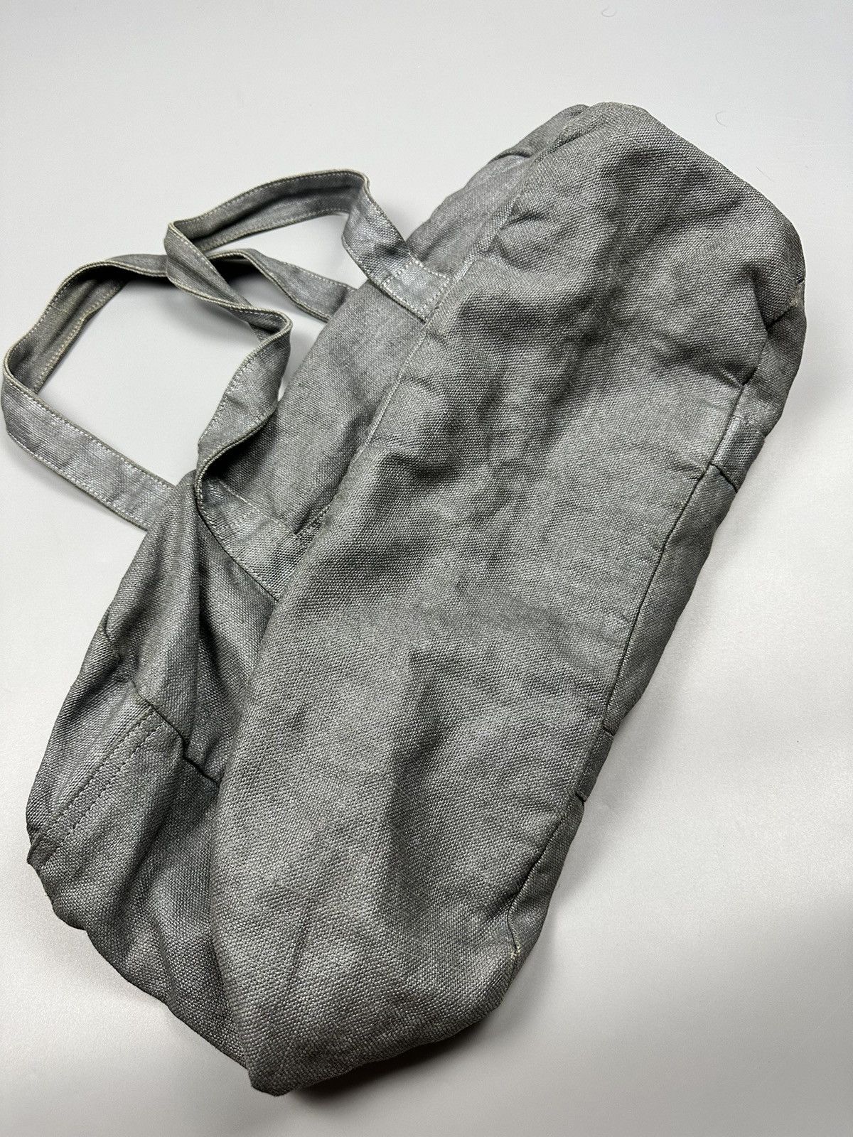 A.P.C. Rare Vintage APC Waxed Linen Tote Bags Size ONE SIZE - 6 Thumbnail