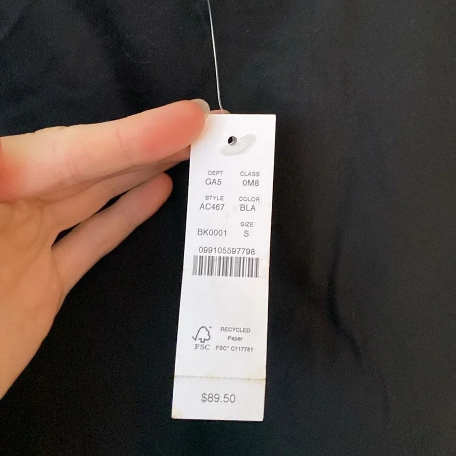 J.Crew NWT J. Crew S Gwyneth Satin Slip Skirt in Black Size 27" / US 4 / IT 40 - 5 Thumbnail