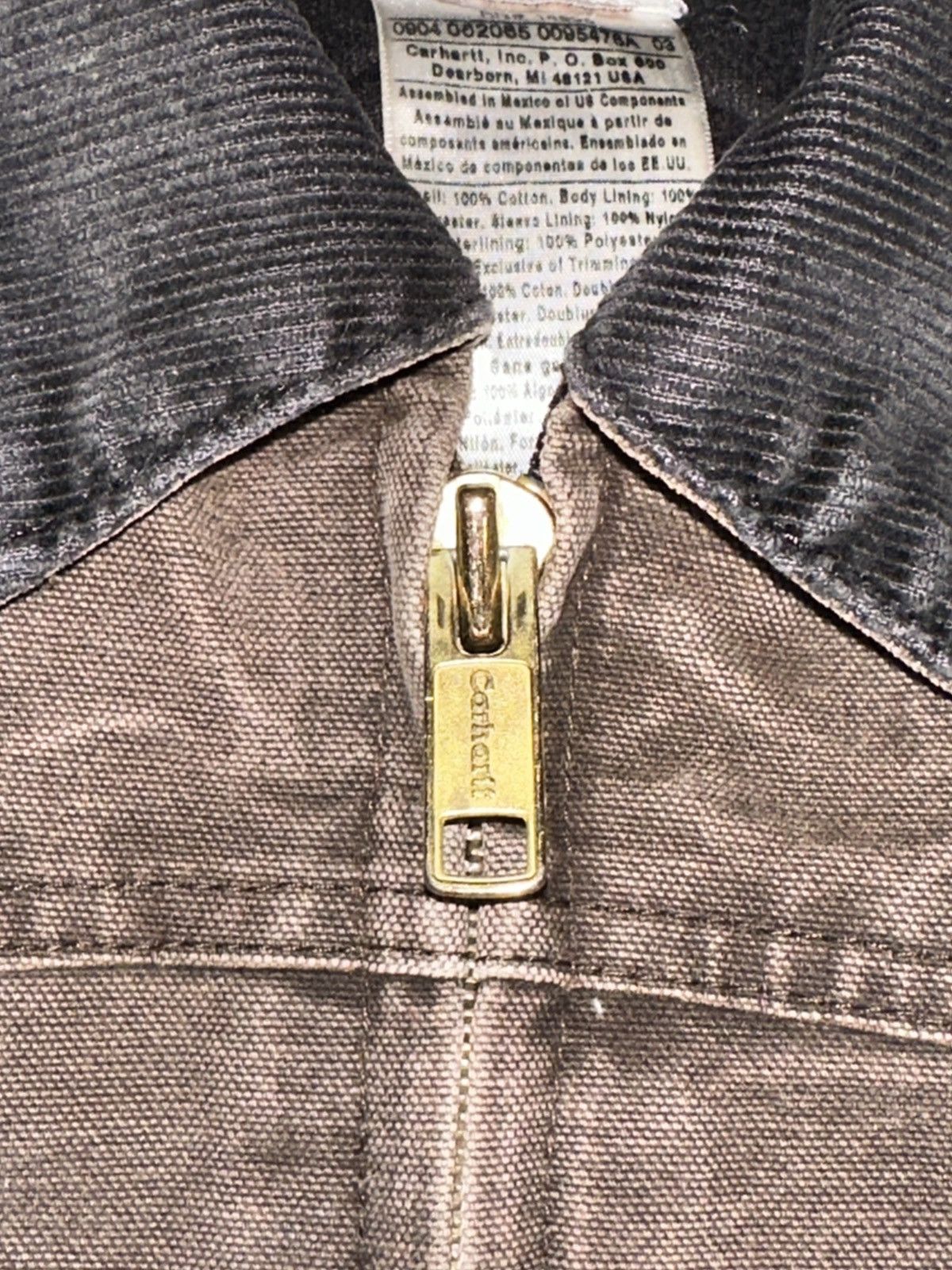 Carhartt VTG Carhartt J14 CHT Santa Fe Bomber Work Canvas Jacket SML Size US S / EU 44-46 / 1 - 7 Thumbnail