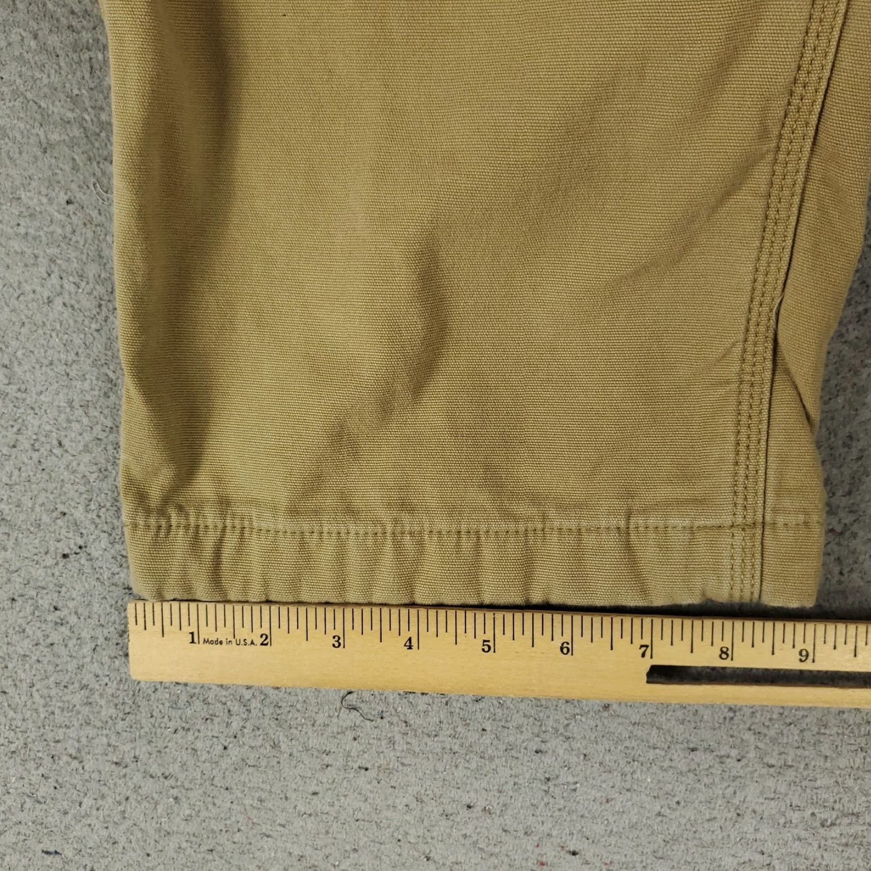 Carhartt Carhartt Pants Men 44x30 Beige Relaxed Fit Work Trousers Carpenter Straight Pockets 30 In Inseam Denim/Canvas Cotton Regular Mens Size US 44 / EU 60 - 7 Thumbnail