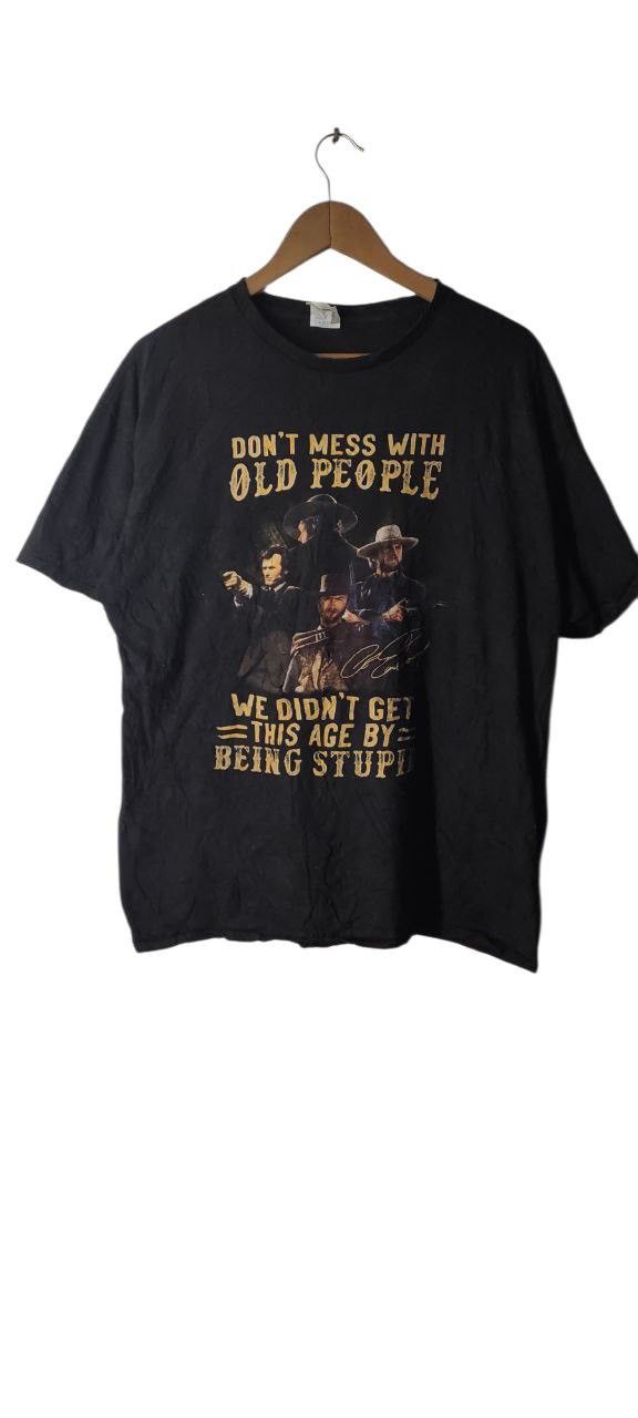 Vintage VINTAGE CLINT EASTWOOD MOVIES TEE Size US M / EU 48-50 / 2 - 1 Thumbnail