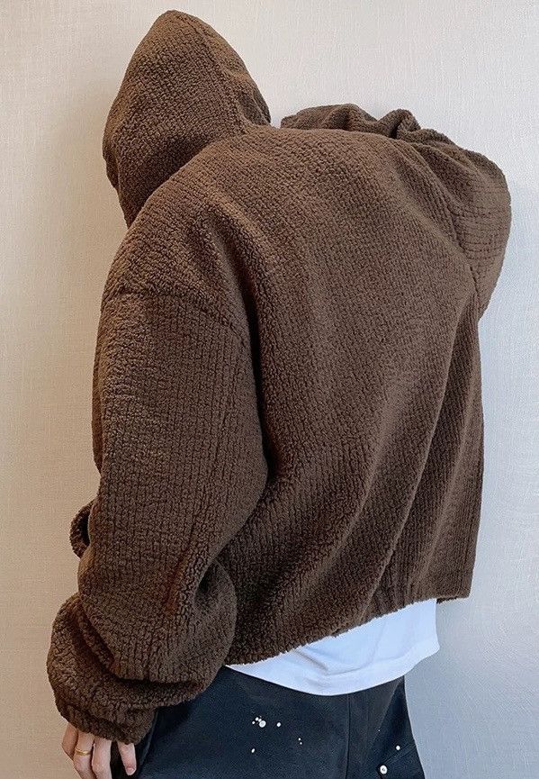 Japanese Brand × Vintage Premium fashion oversized fluffy fleece zip hoodie jacket Size US XXL / EU 58 / 5 - 3 Thumbnail