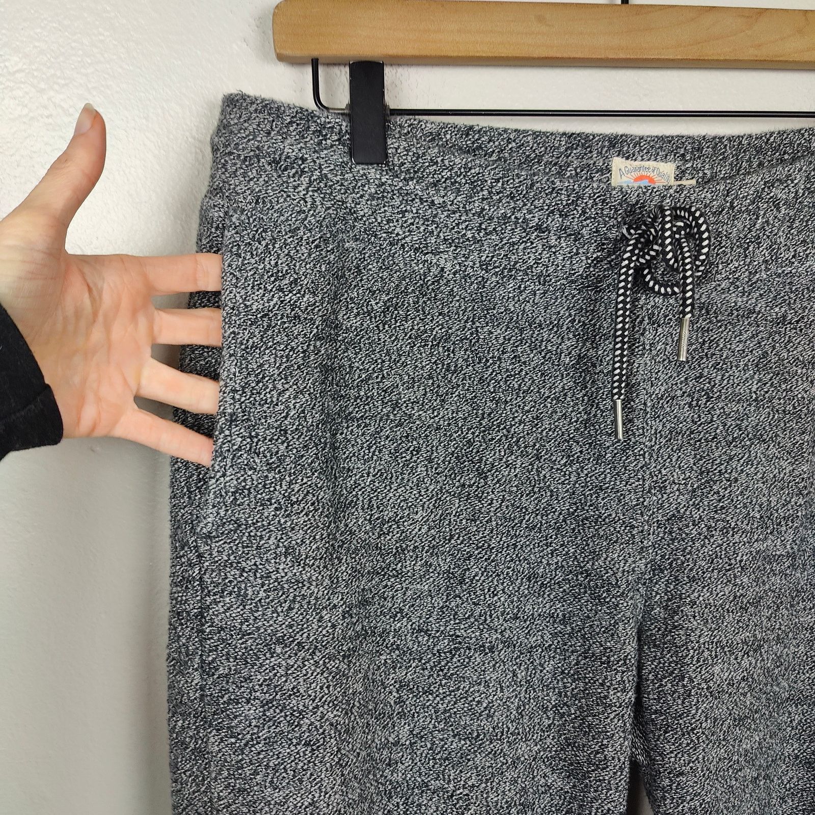 Faherty Faherty Whitewater Sweatpants Mens Medium Gray Marl Fleece Size US 32 / EU 48 - 2 Thumbnail