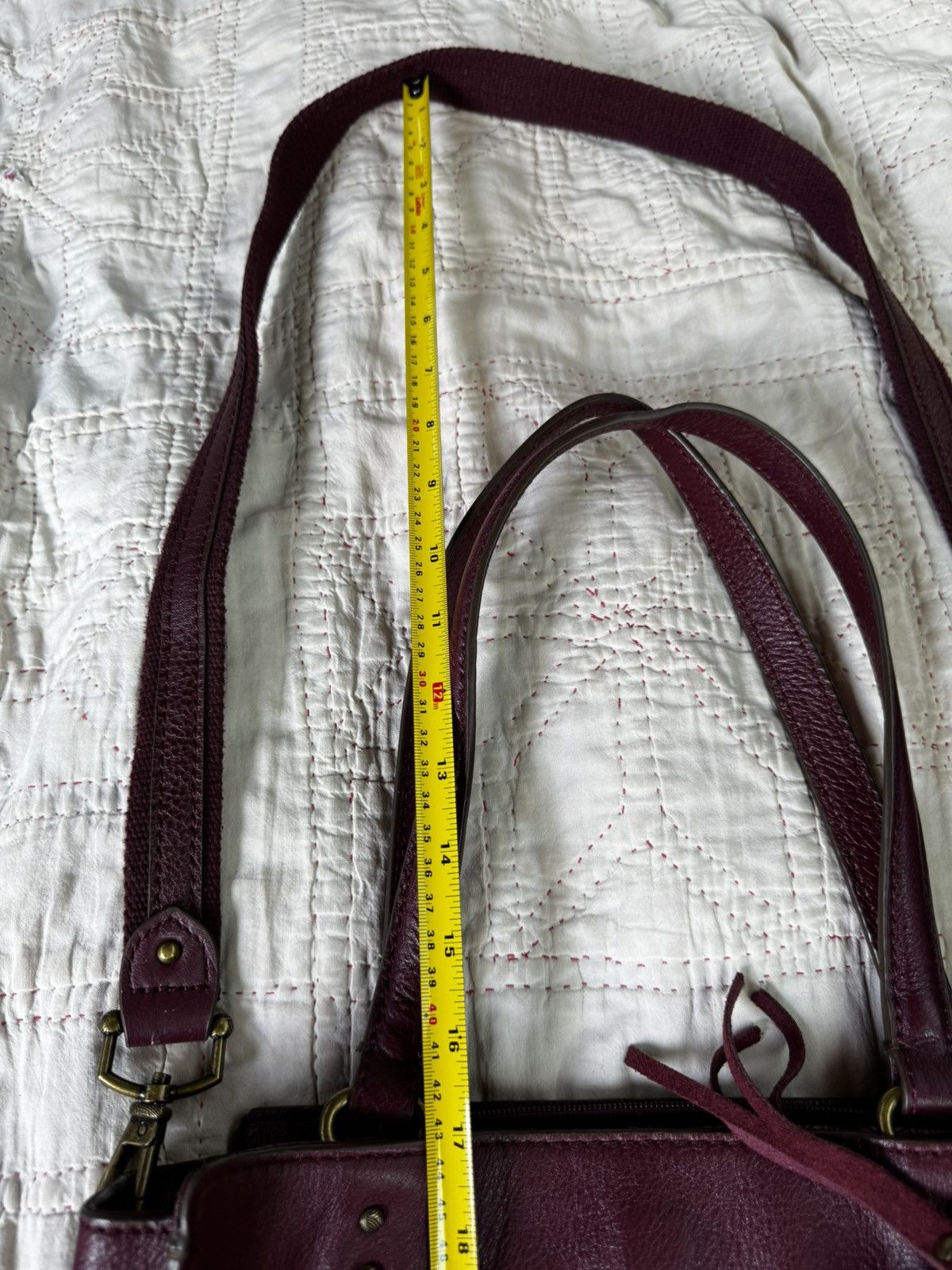 The Sak The Sak Alameda Tote Burgundy Size ONE SIZE - 12 Thumbnail