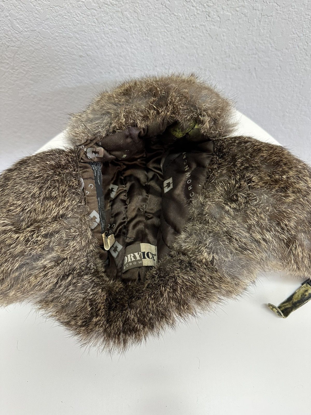 Vintage Vintage Real Fur Ushanka Real Tree Avantgarde Trapper Hat Size ONE SIZE - 10 Thumbnail