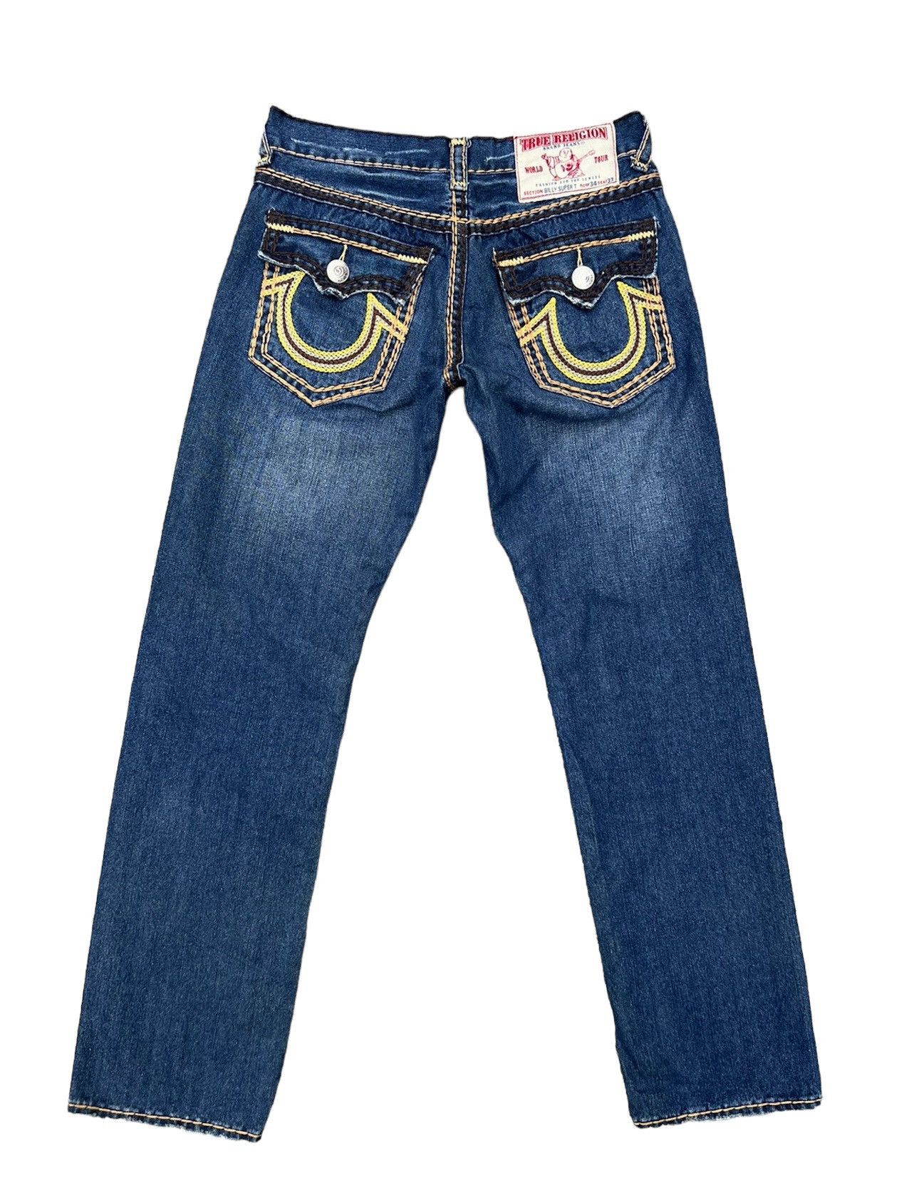 True Religion Vintage 2000s True Religion Billy Super T Denim Jeans Size US 32 / EU 48 - 2 Thumbnail