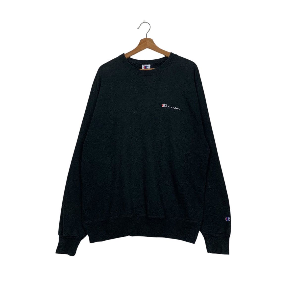 Champion CHAMPION Embroidery Small Logo Crewneck Sweatshirt #1757-C78 Size US L / EU 52-54 / 3 - 1 Thumbnail