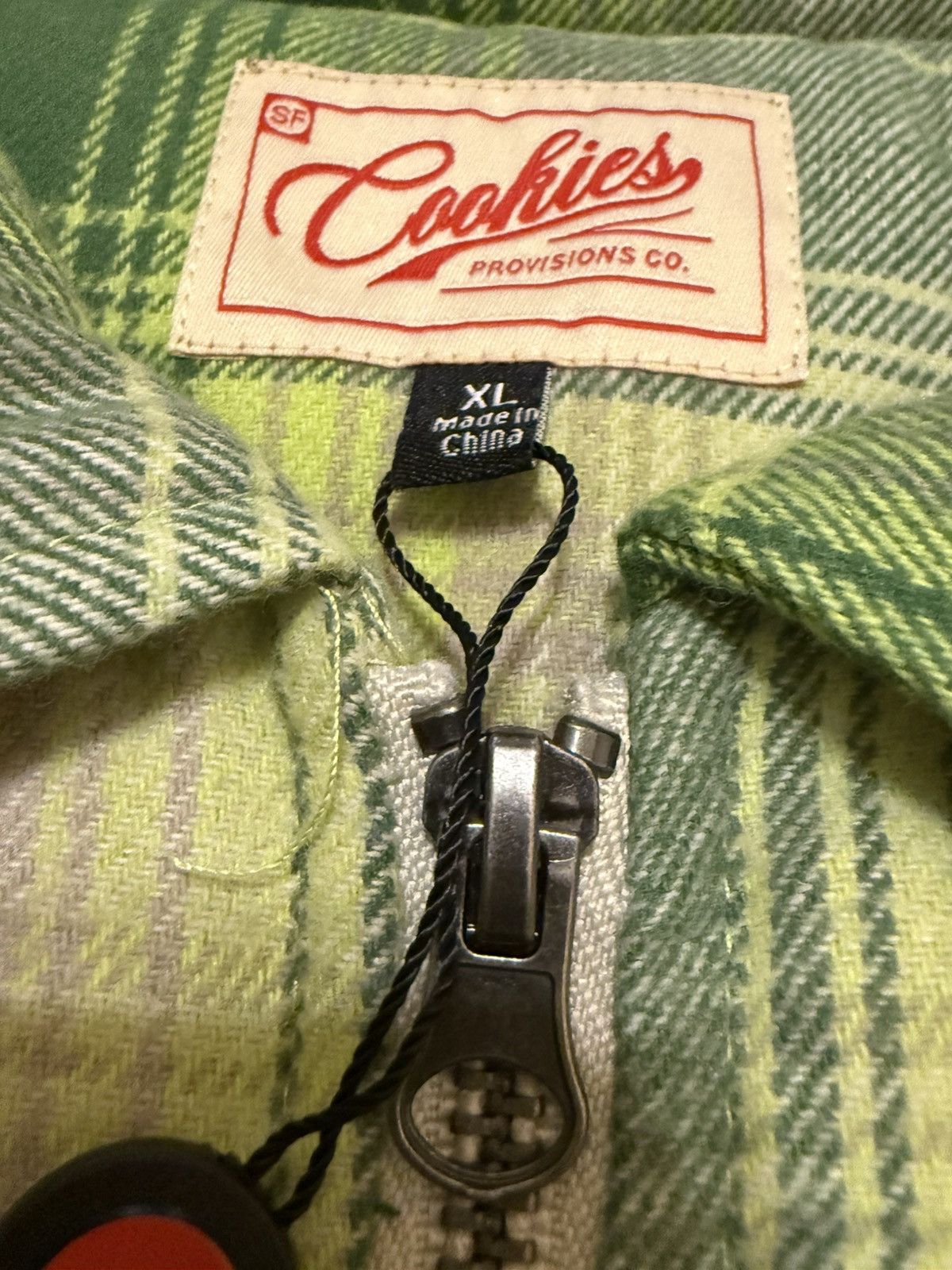 Cookies Cookies Yellowstone green and yellow plaid jacket Size US XL / EU 56 / 4 - 5 Thumbnail