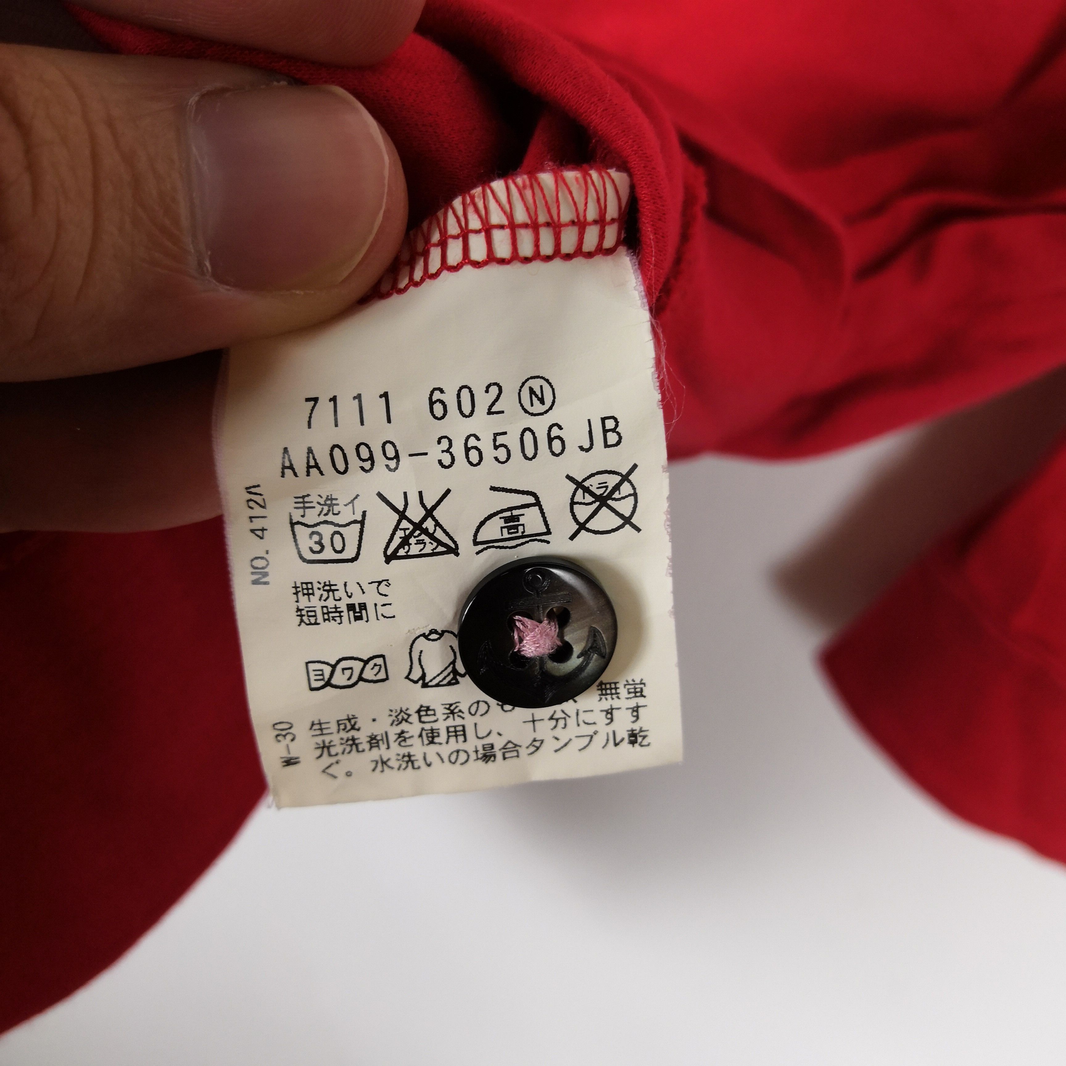 Japanese Brand Vintage Y2K Takeo Kikuchi T-Shirt Japanese Cardigan Sweater Size S / US 4 / IT 40 - 7 Thumbnail