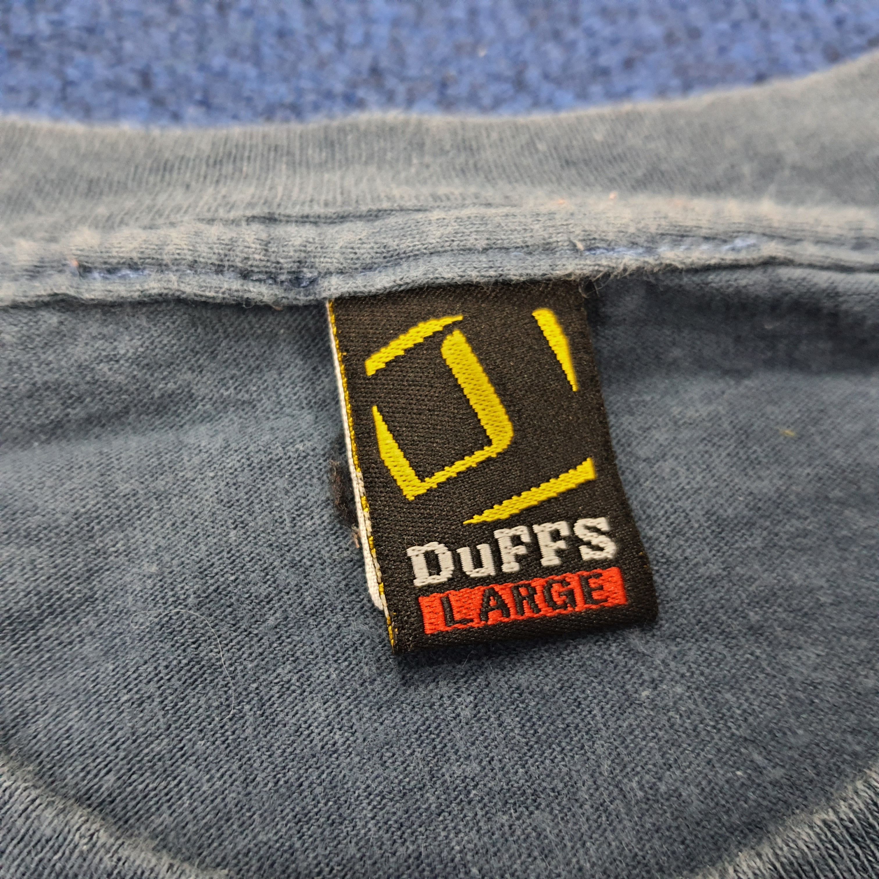 Vintage Vintage DUFFS' Streetwear Skater T-shirt Size US L / EU 52-54 / 3 - 4 Thumbnail