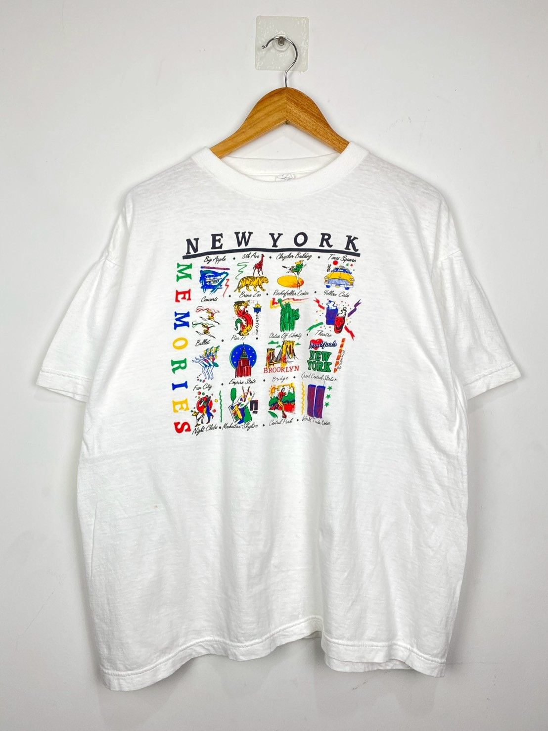 Vintage Vintage New York T-Shirts XL DO2231 Size US XL / EU 56 / 4 - 1 Thumbnail