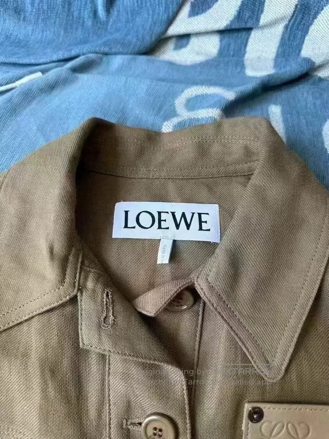 Loewe Loewe Brown Leather Tag Jacket. Size US XS / EU 42 / 0 - 4 Thumbnail