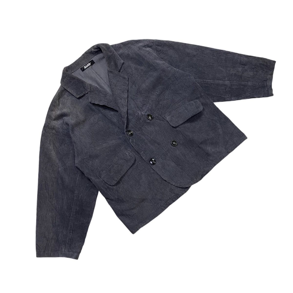 If Six Was Nine × Japanese Brand Kutir Double Breasted corduroy oversize jacket Size L / US 10 / IT 46 - 6 Thumbnail