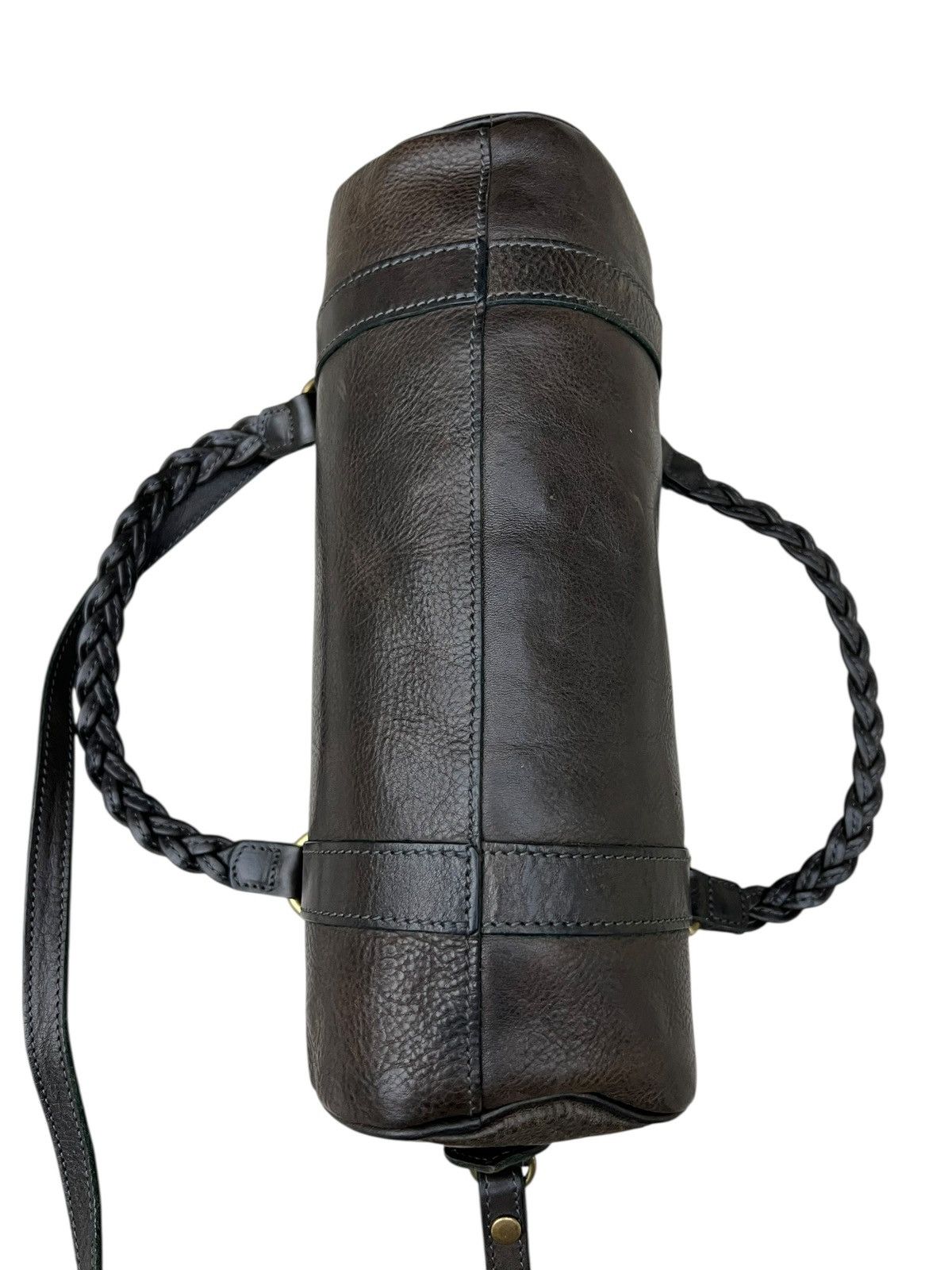 Leather Propeller 5 Japan Patina Cattle Leather 2Way Mini Boston Bag Size ONE SIZE - 13 Thumbnail