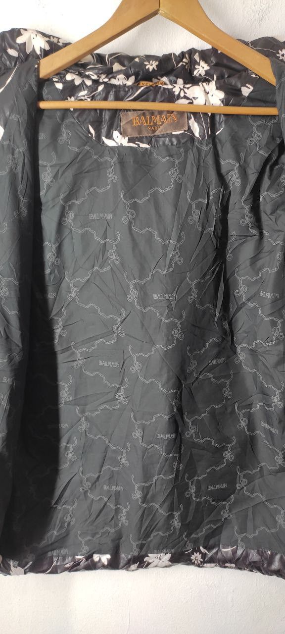 Balmain BALMAIN PARIS FLORAL PUFFER JACKET Size L / US 10 / IT 46 - 11 Thumbnail