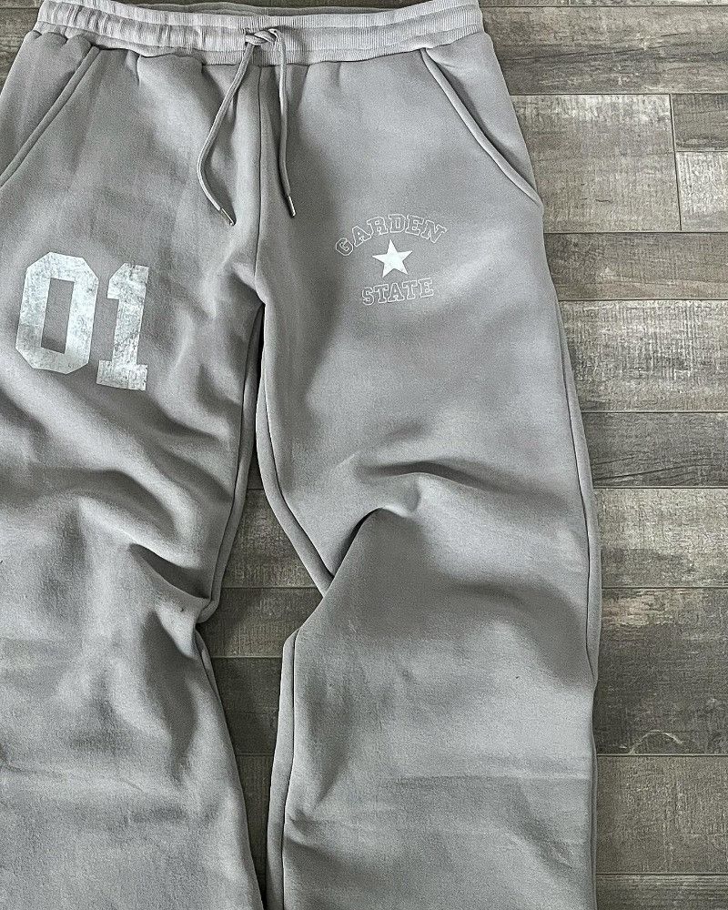 Japanese Brand Elastic Waist No 01 Print Jogger Pant Size US 30 / EU 46 - 3 Thumbnail