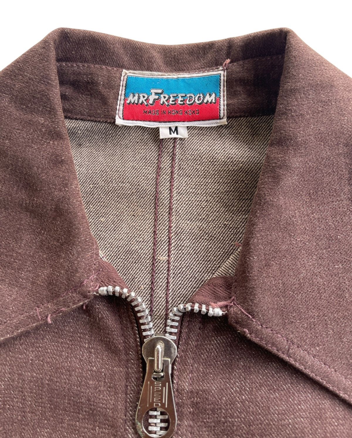 Japanese Brand Mister Freedom Denim Workwear Jacket Size M / US 6-8 / IT 42-44 - 4 Thumbnail