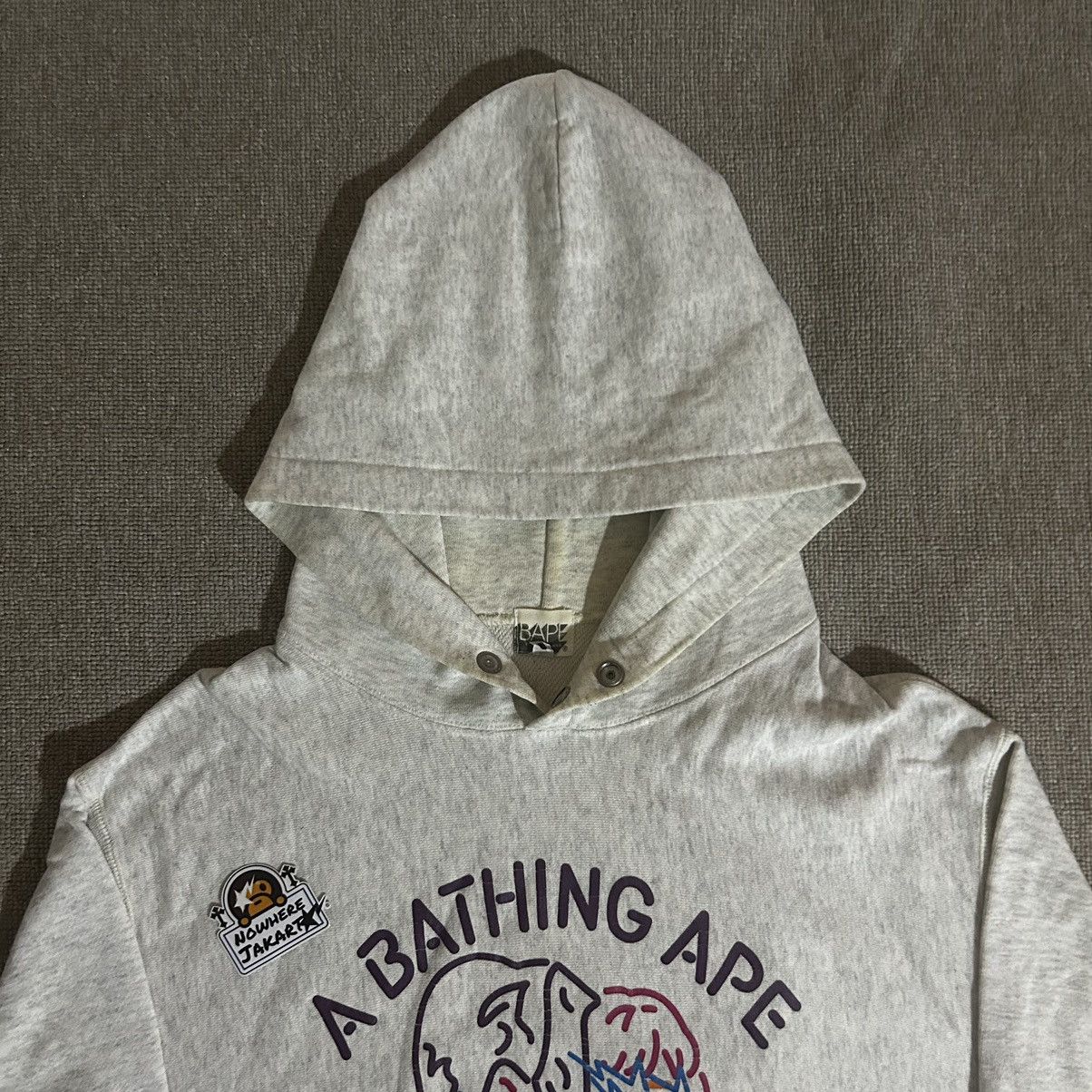 Bape Bape Neon Ape Generals Pullover Hoodie Size US M / EU 48-50 / 2 - 3 Thumbnail