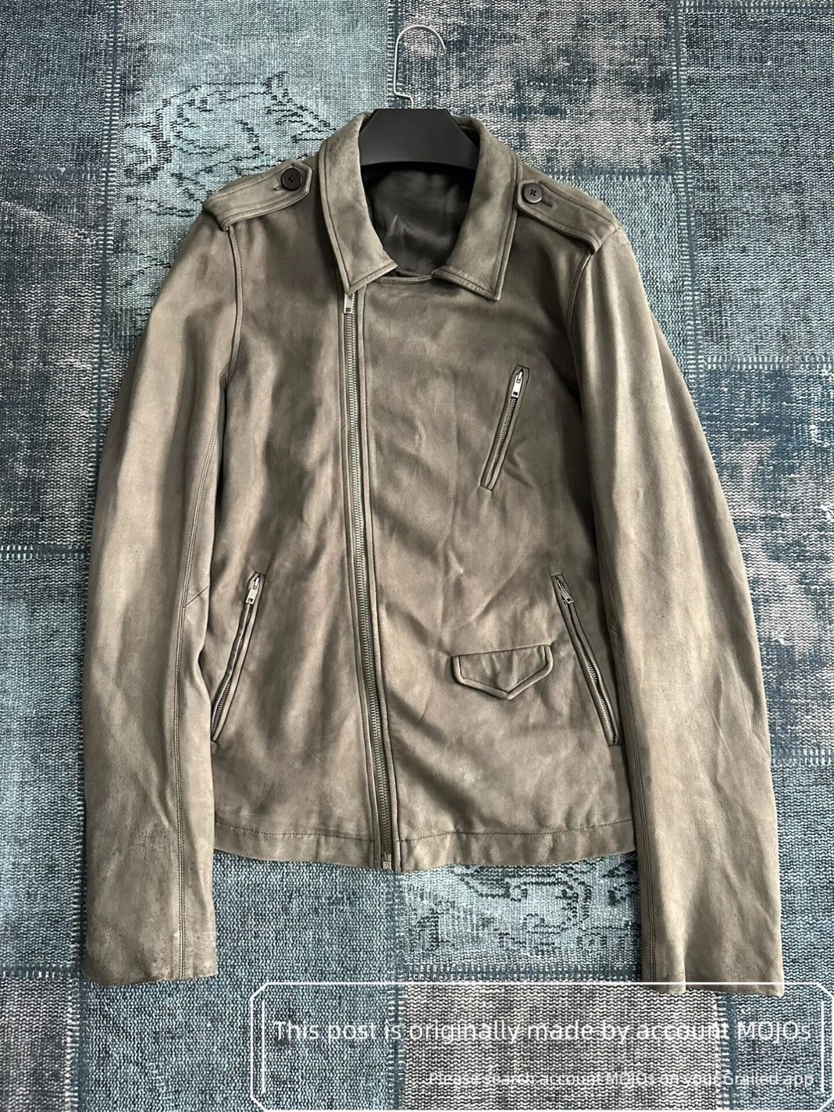 Rick Owens Sz L Rick Owens Mainline Bike Multi-zip Leather Jacket mojos Size US L / EU 52-54 / 3 - 1 Thumbnail
