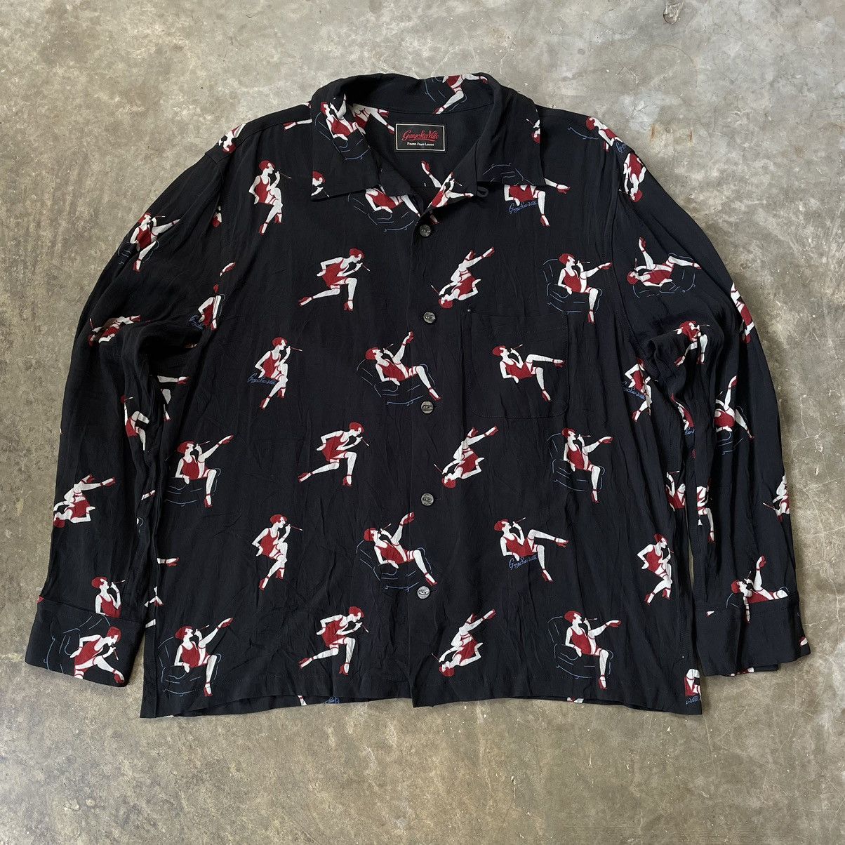 Japanese Brand Gangsterville shirt Size US XL / EU 56 / 4 - 1 Thumbnail