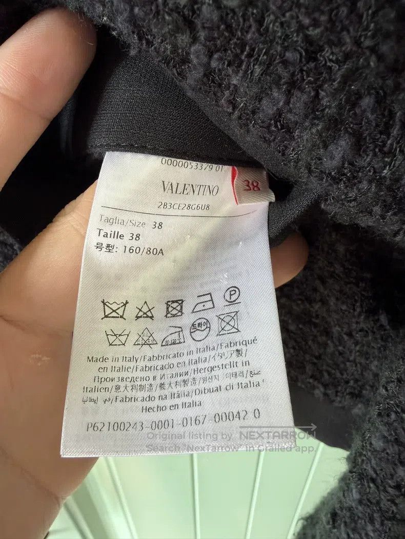 Valentino Valentino A small black fragrant jacket Size XS / US 0-2 / IT 36-38 - 4 Thumbnail