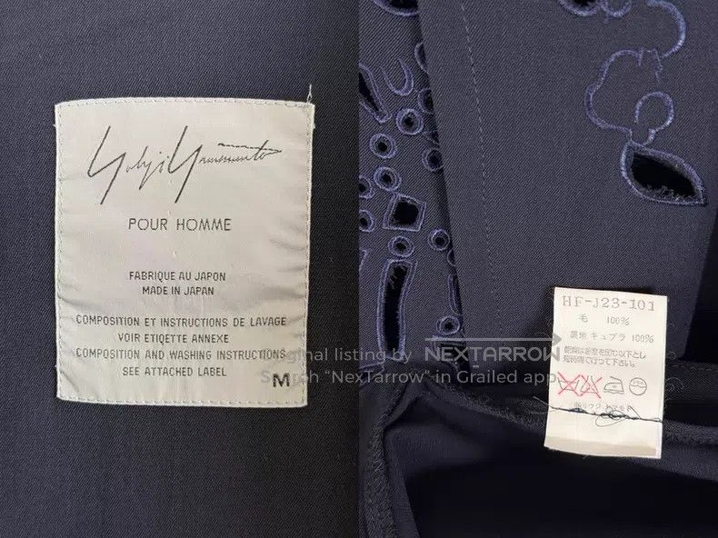 Yohji Yamamoto Yohji Yamamoto Size M 96SS crab cutout suit| Size 38R - 7 Thumbnail