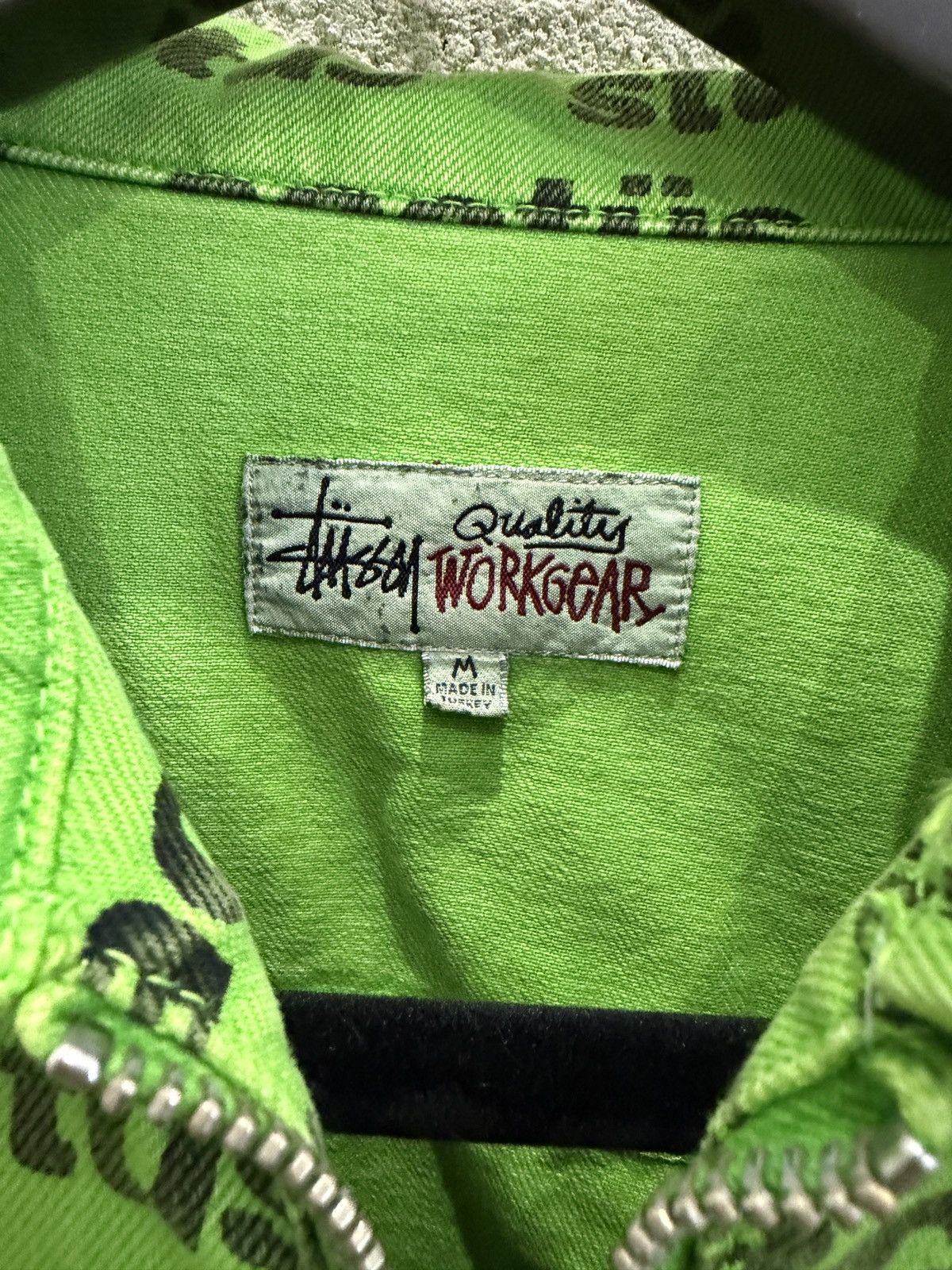 Cactus Plant Flea Market × Stussy Stussy x CPFM Denim work jacket Size US M / EU 48-50 / 2 - 3 Thumbnail
