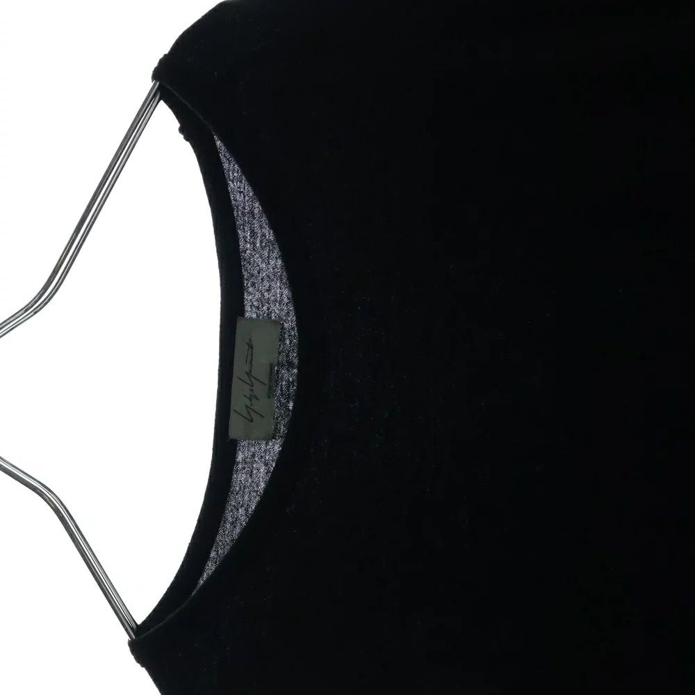 Yohji Yamamoto Yohji Yamamoto POUR HOMME // 17AW Wool Jersey Logo Knit Top Size US L / EU 52-54 / 3 - 3 Thumbnail