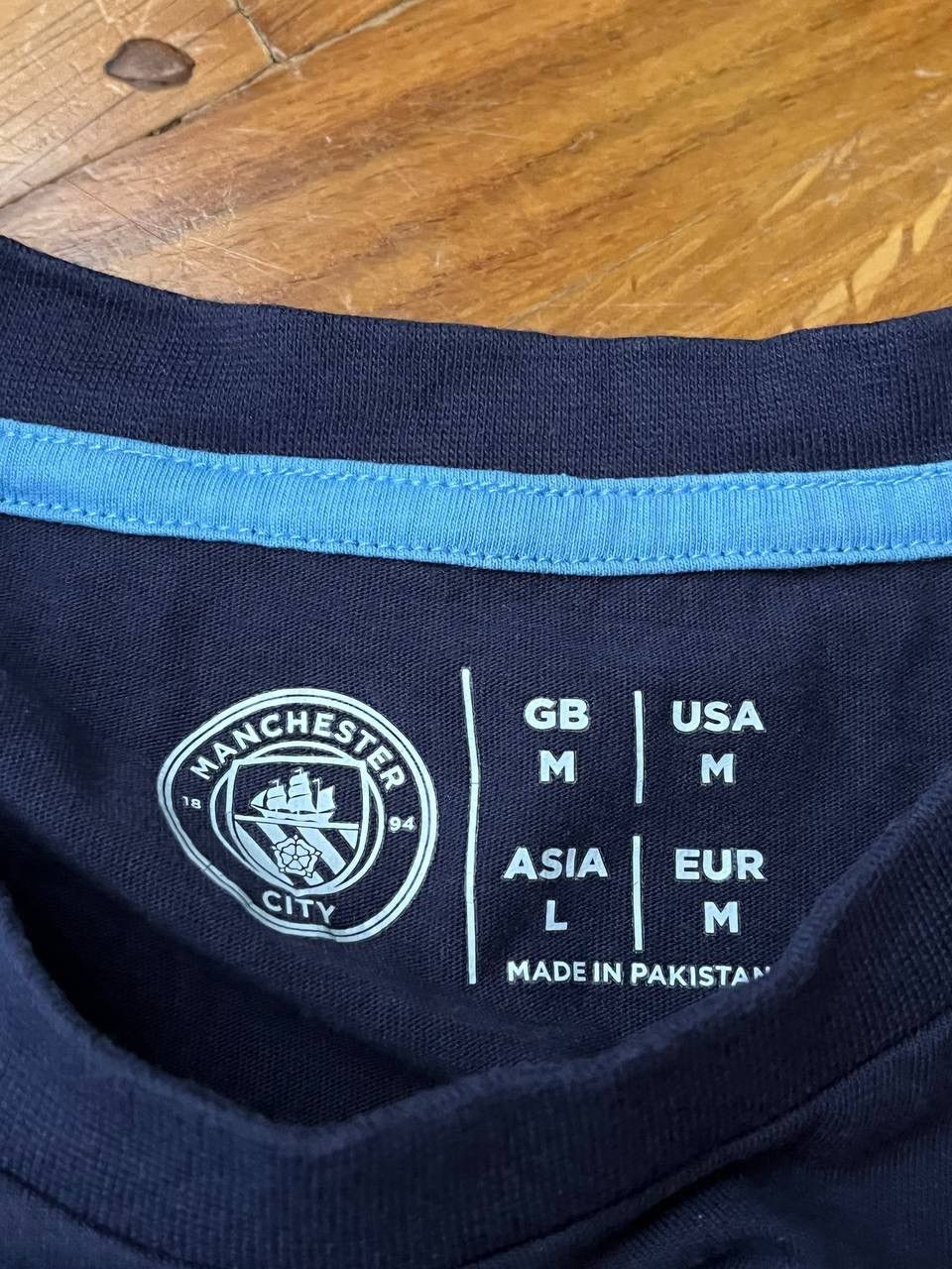 Other Manchester City 3-in-a-row champions soccer jersey Size US M / EU 48-50 / 2 - 3 Thumbnail