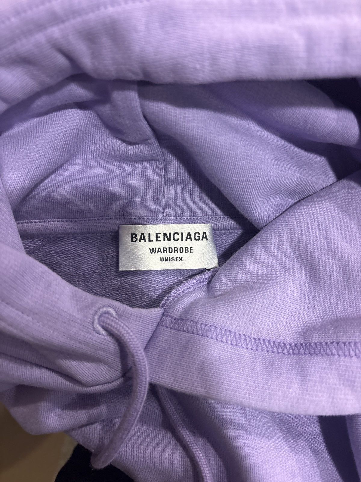 Balenciaga Balenciaga Purple Embroidered Political Campaign Hoodie Size US XL / EU 56 / 4 - 6 Thumbnail