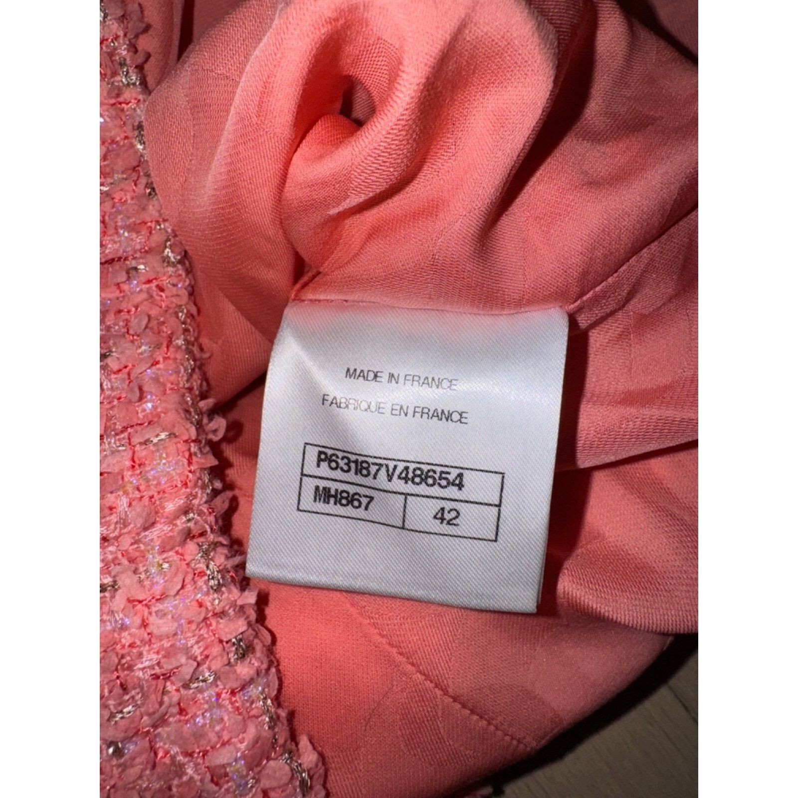 Chanel Chanel Button Runway Long Sleeve Tweed Jacket 42 Size M / US 6-8 / IT 42-44 - 23 Thumbnail
