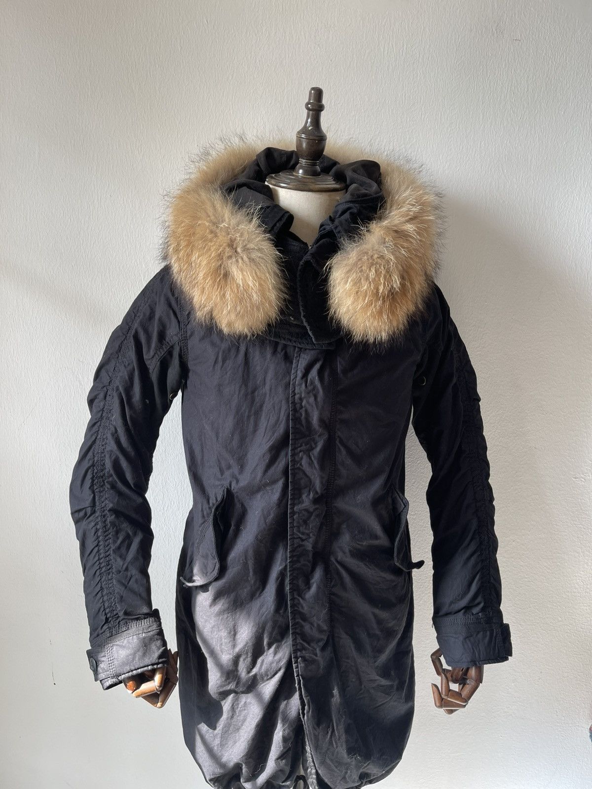 GOA 2000s Rare Goa Parka With Fur Hoodie 97 Size US S / EU 44-46 / 1 - 1 Thumbnail
