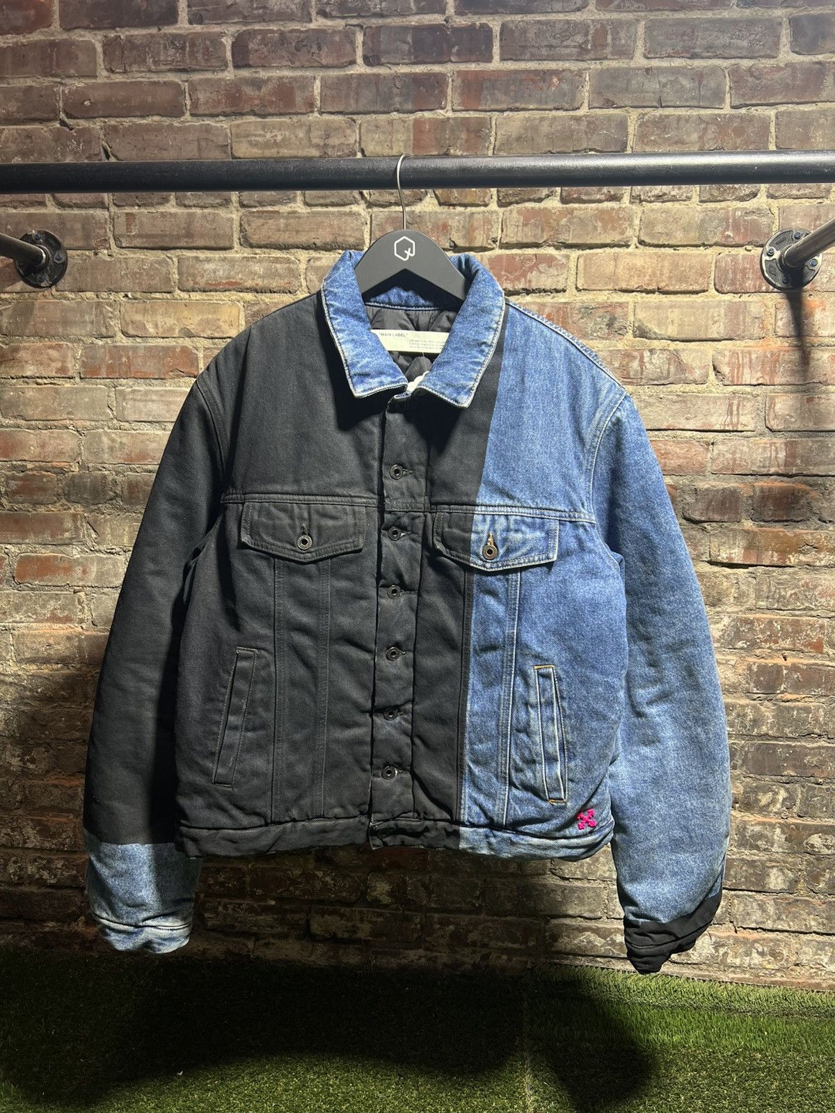 Off-White Off-White Insulated Denim Jacket Size US XL / EU 56 / 4 - 1 Thumbnail