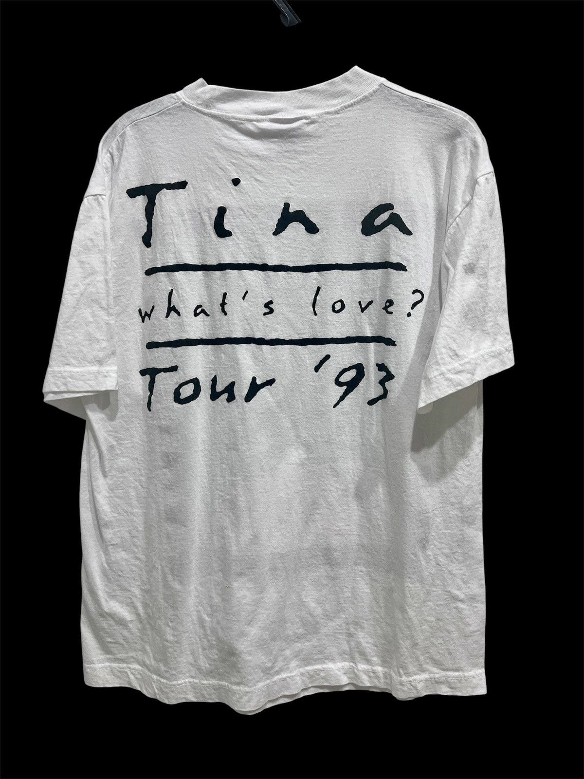 Rap Tees Vintage 90s Tina Turner Tour Tee L R&B Soul Pop Size US L / EU 52-54 / 3 - 3 Thumbnail