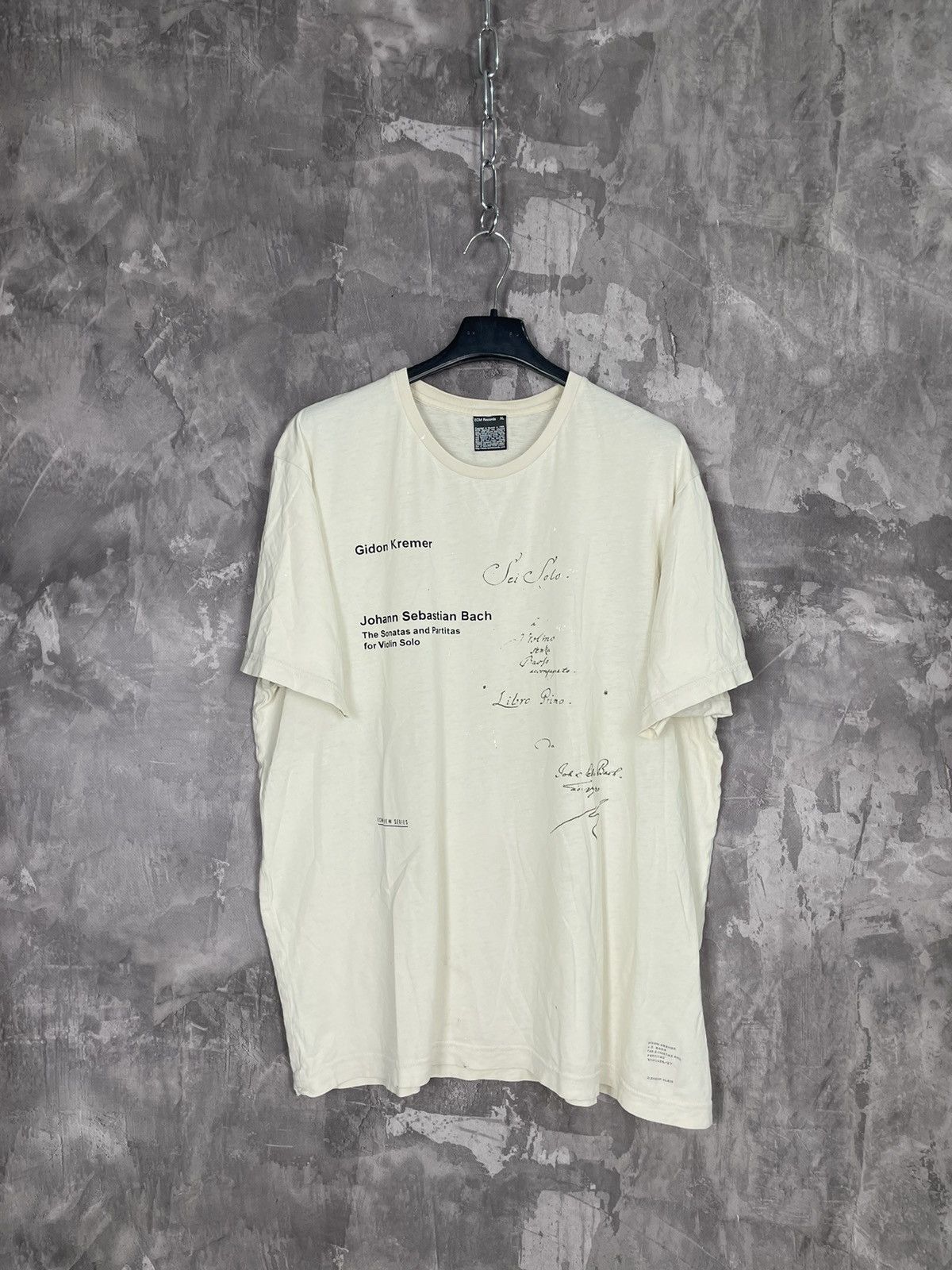 Band Tees × Vintage Keith Jarrett ECM Records Streetwear Music T Shirt P Size US XL / EU 56 / 4 - 1 Thumbnail