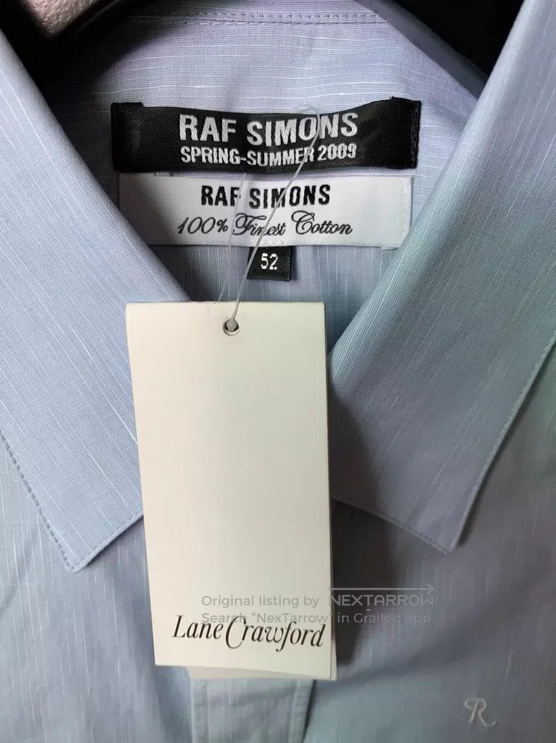 Raf Simons Raf Simons SS09 small R flat shirt Size US L / EU 52-54 / 3 - 3 Thumbnail