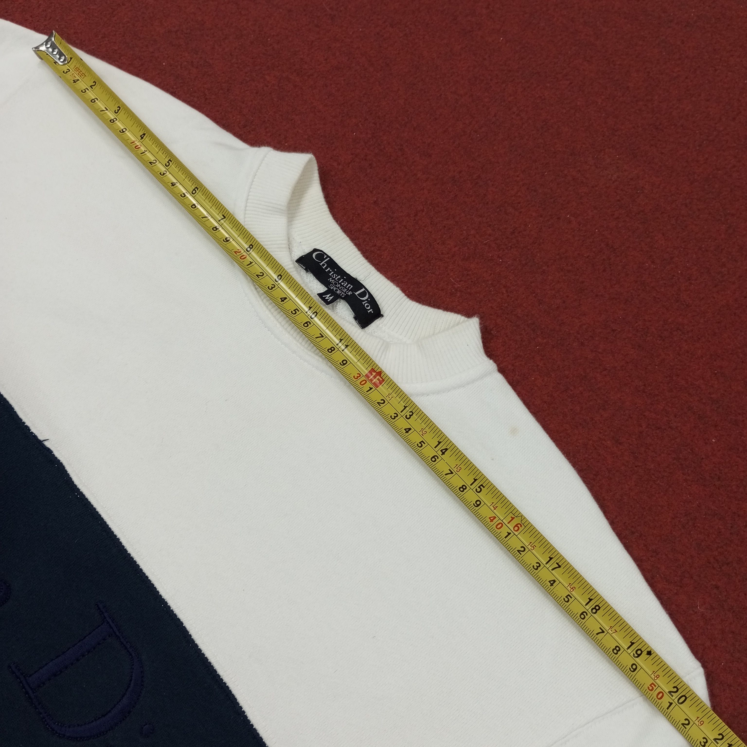 Christian Dior Monsieur Christian Dior Monsieur Sports Fashion Sweatshirt c242n2 Size US M / EU 48-50 / 2 - 10 Thumbnail