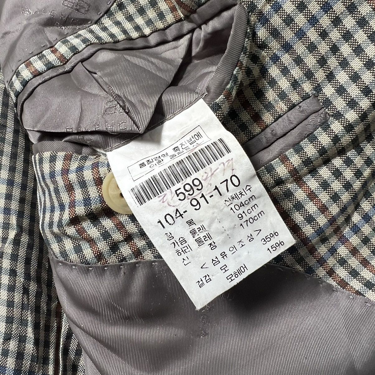 Balenciaga Vintage 90s Balenciaga Gingham Check Blazer Regular fit Size 44R - 10 Thumbnail