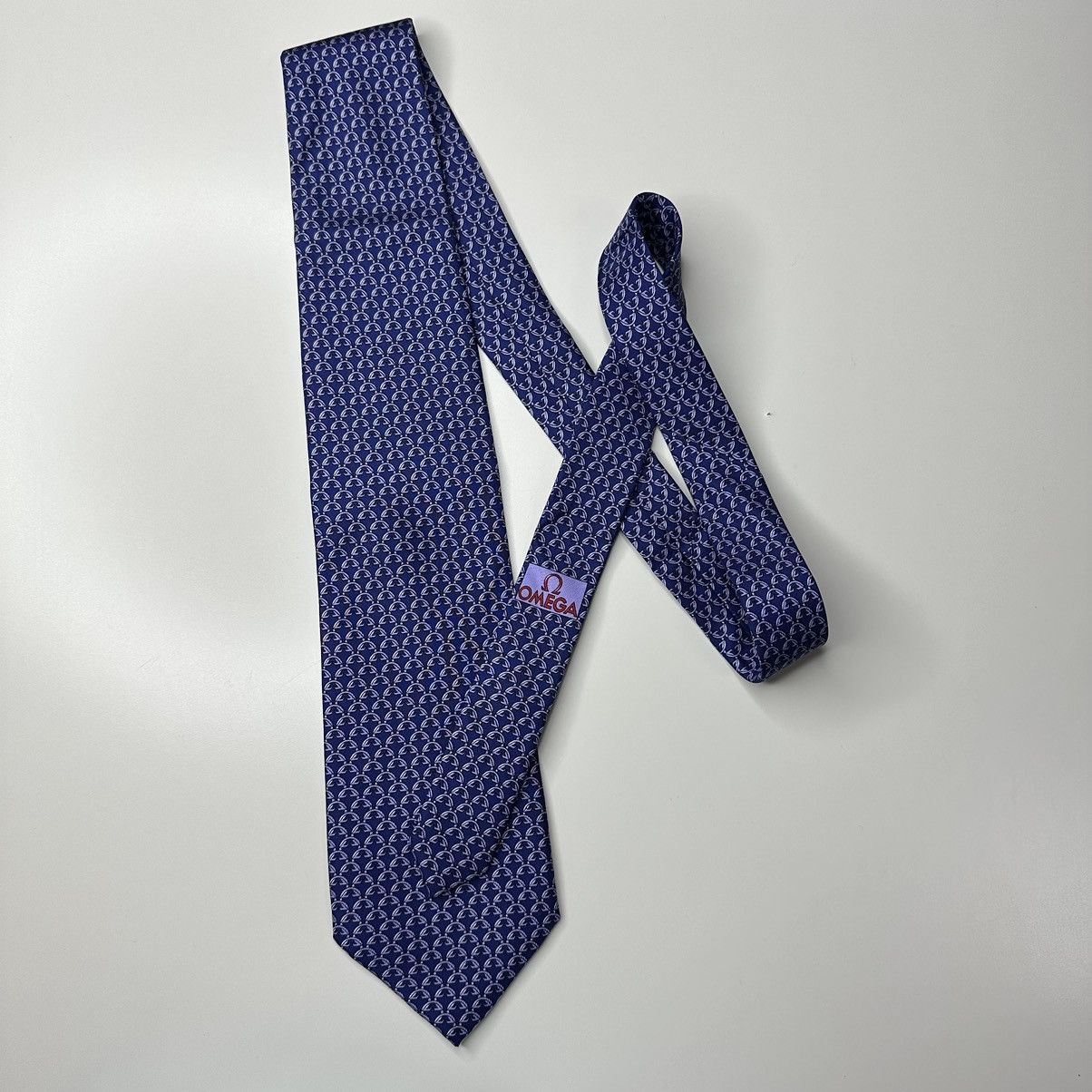 Designer × Omega Omega Luxury Tie Size ONE SIZE - 6 Thumbnail