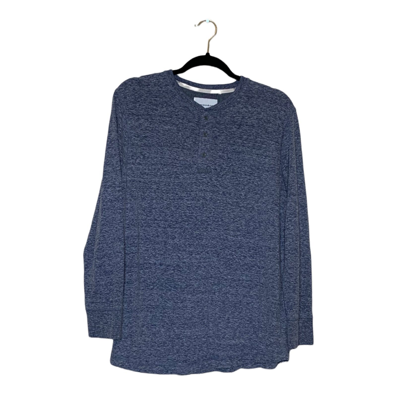 Paper Denim & Cloth Paper Denim & Cloth gray l Henley t shirt top size small Size US S / EU 44-46 / 1 - 5 Thumbnail