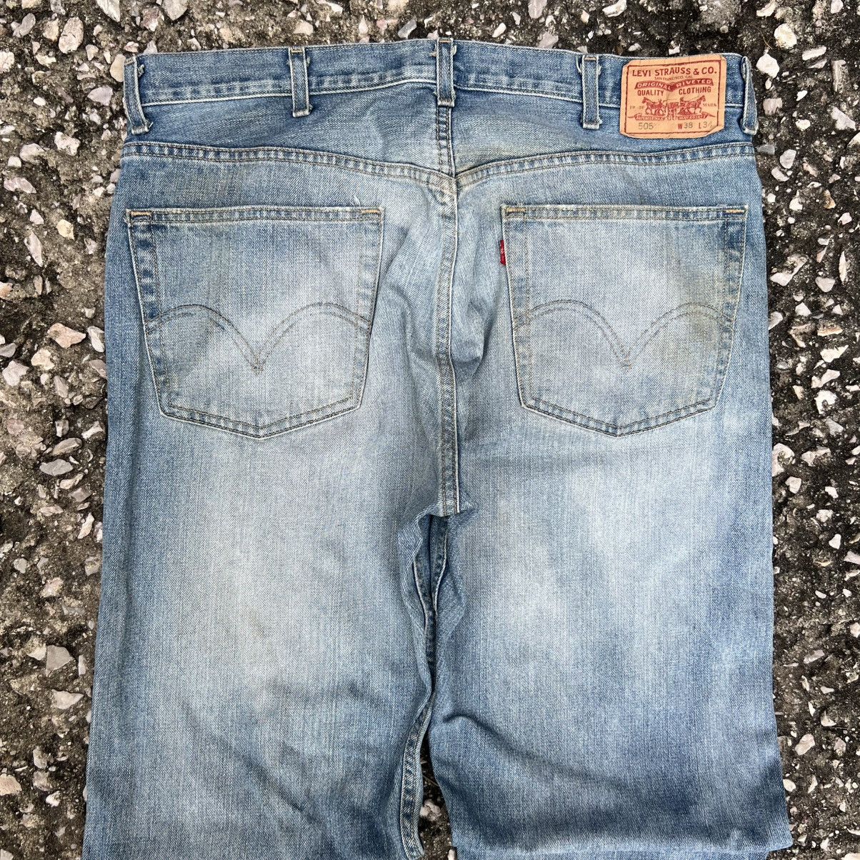 Levi's “LEVI’S” 505 SUN FADED DENIM JEANS Size US 38 / EU 54 - 6 Thumbnail