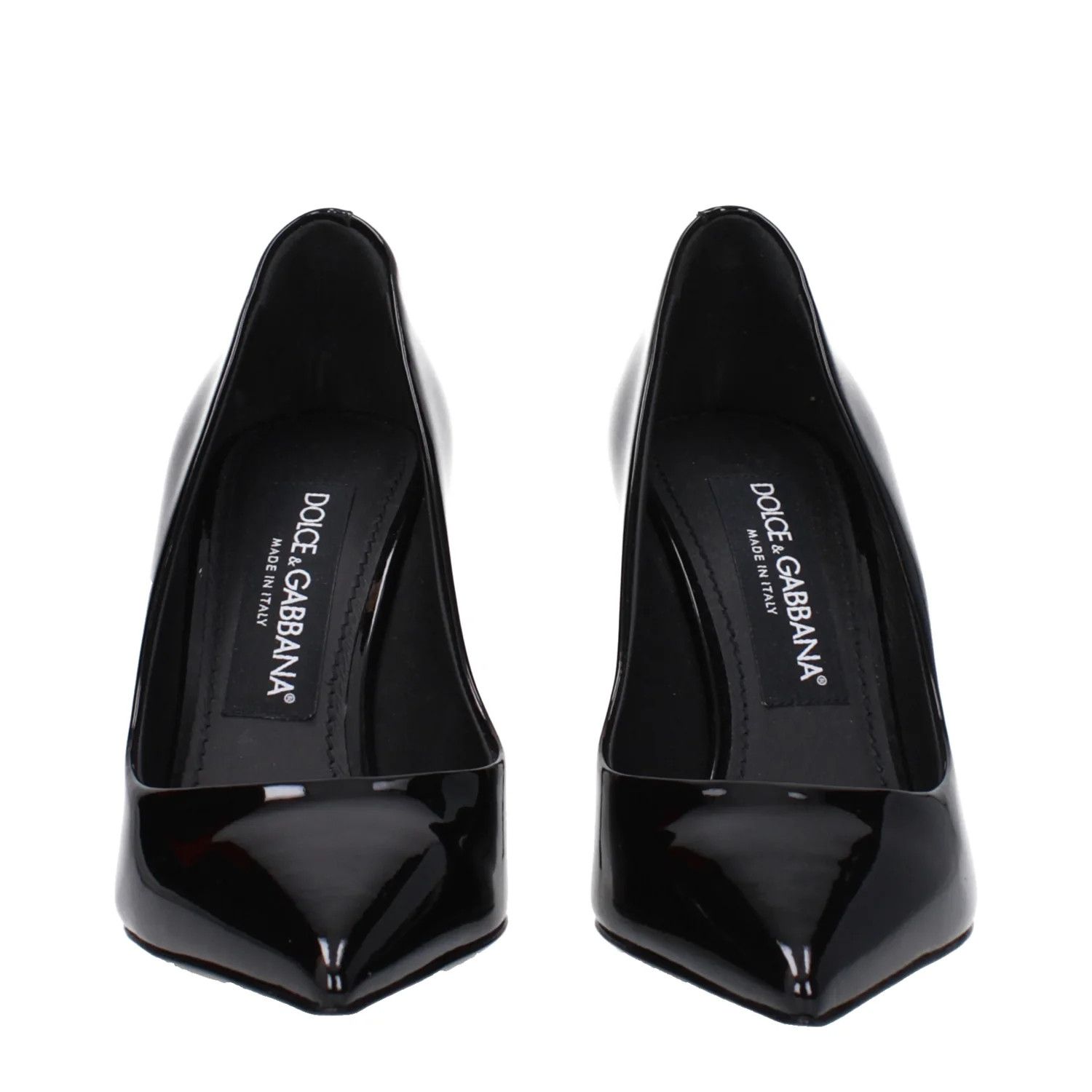 Dolce & Gabbana ob1o1e1124 Patent Leather Pumps in Black Size US 8 / IT 38 - 3 Thumbnail