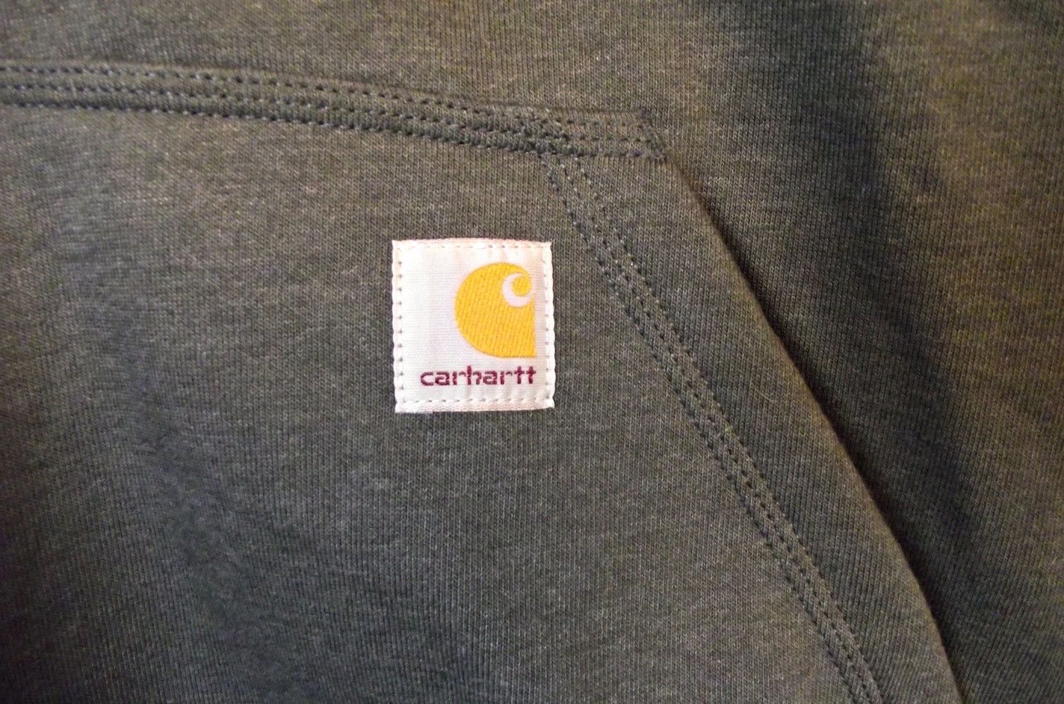 Carhartt 100617 Dark Gray 1/4 Zip Rain Defender Hoodie 2XL Pacmet Size US XXL / EU 58 / 5 - 4 Thumbnail