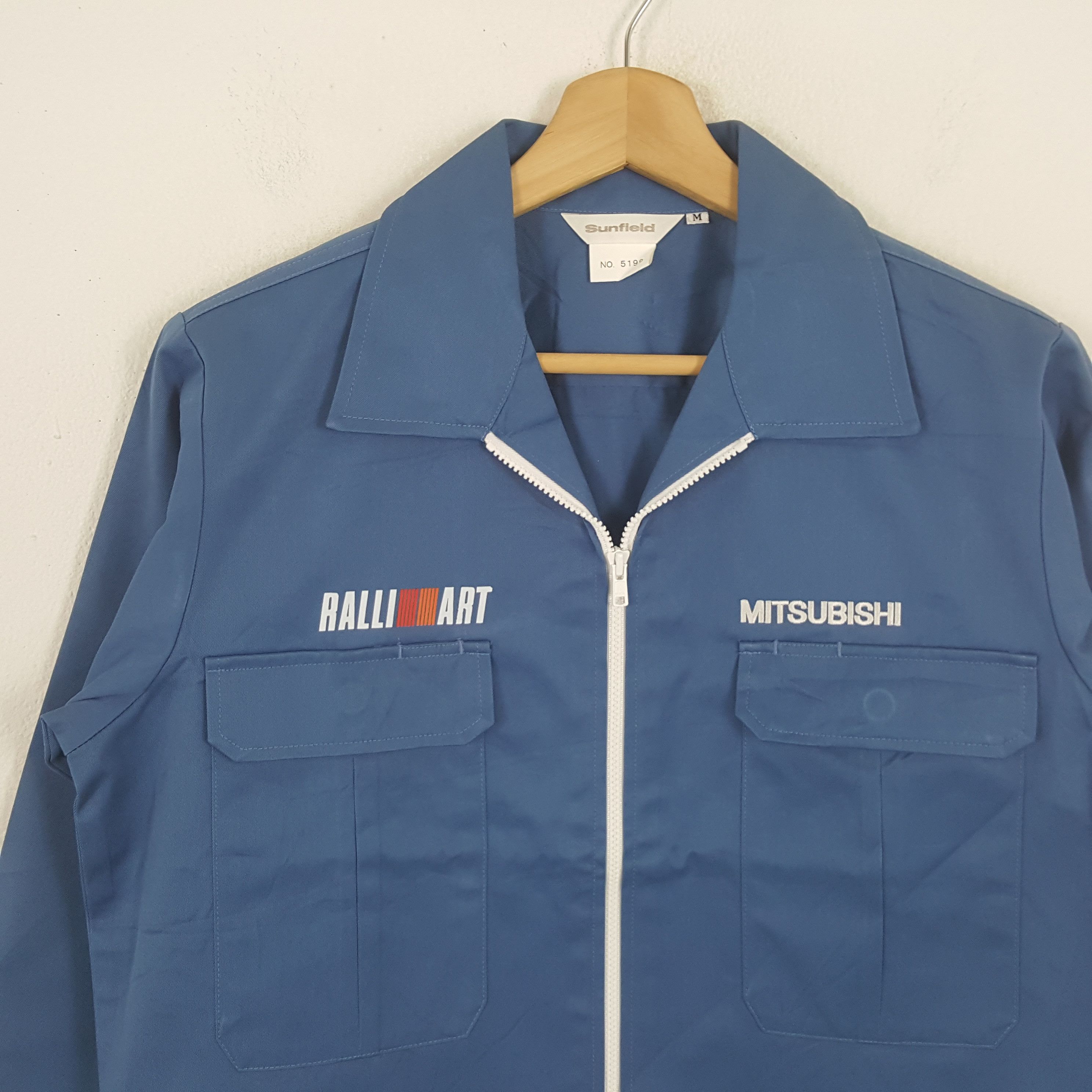 Japanese Brand × Vintage Vintage Mitsubishi RalliArt Japanese Racing Custom Jacket Size US M / EU 48-50 / 2 - 4 Thumbnail