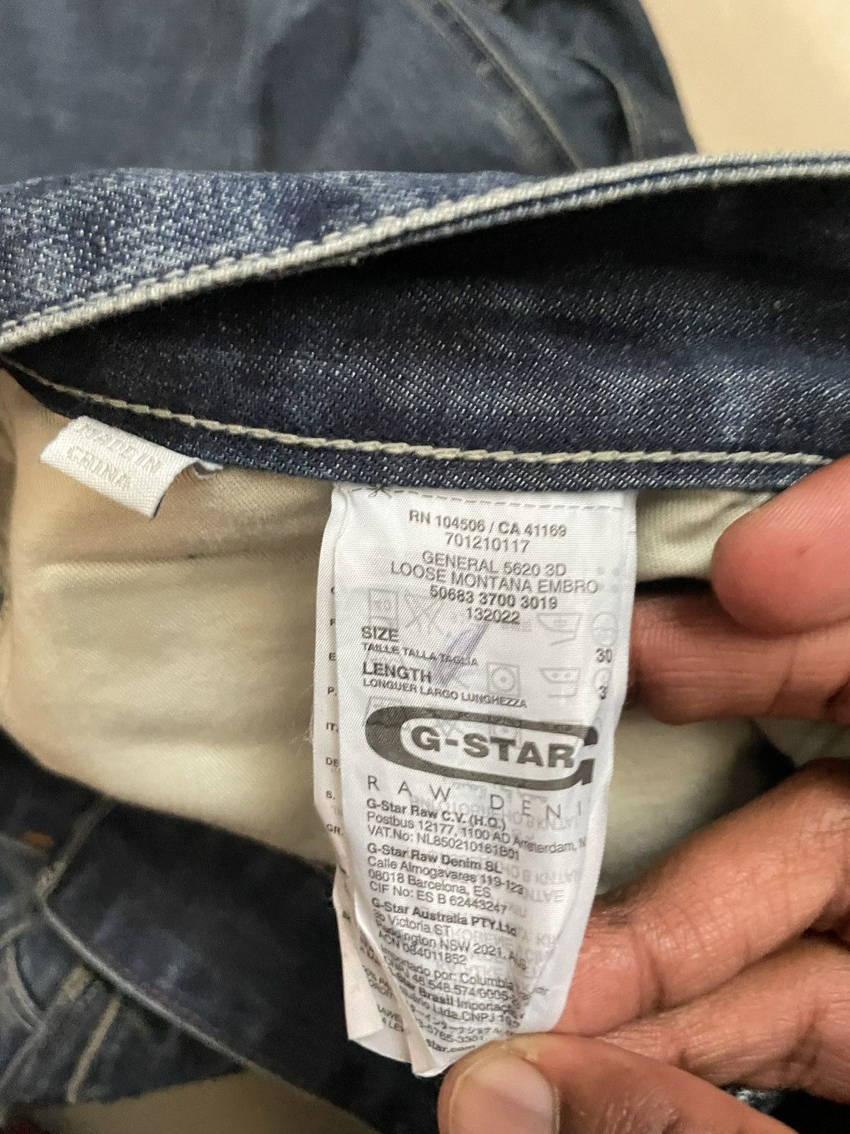 G-Star G-Star RAW Loose Montana Embro Embroidered Jeans Size US 30 / EU 46 - 5 Thumbnail
