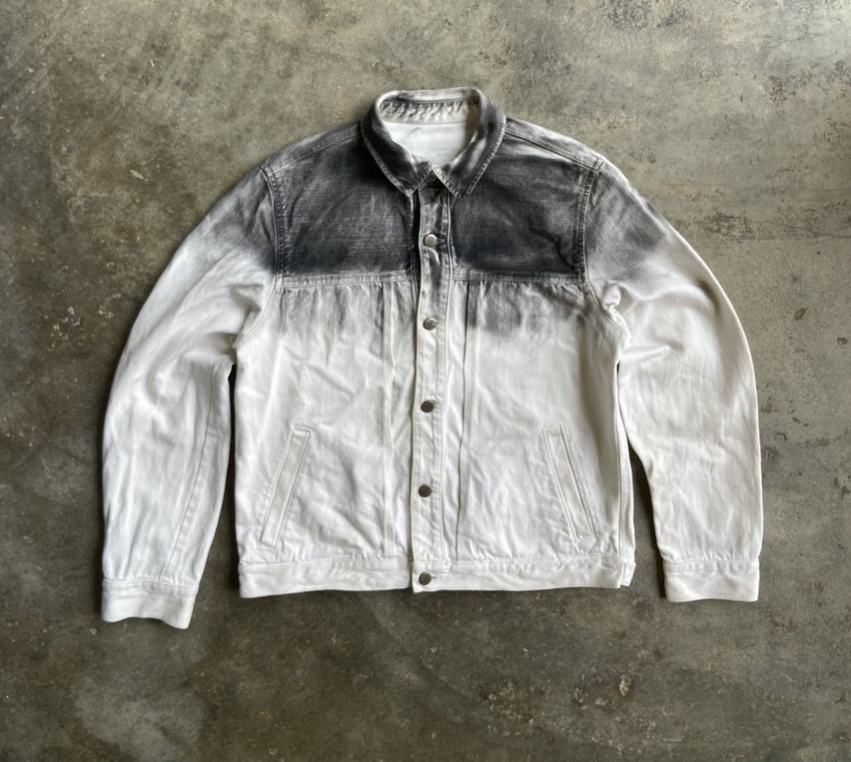 Comme Ca Ism COMME CA ISM SMOKE WASH TRUCKER JACKET Size US M / EU 48-50 / 2 - 1 Thumbnail