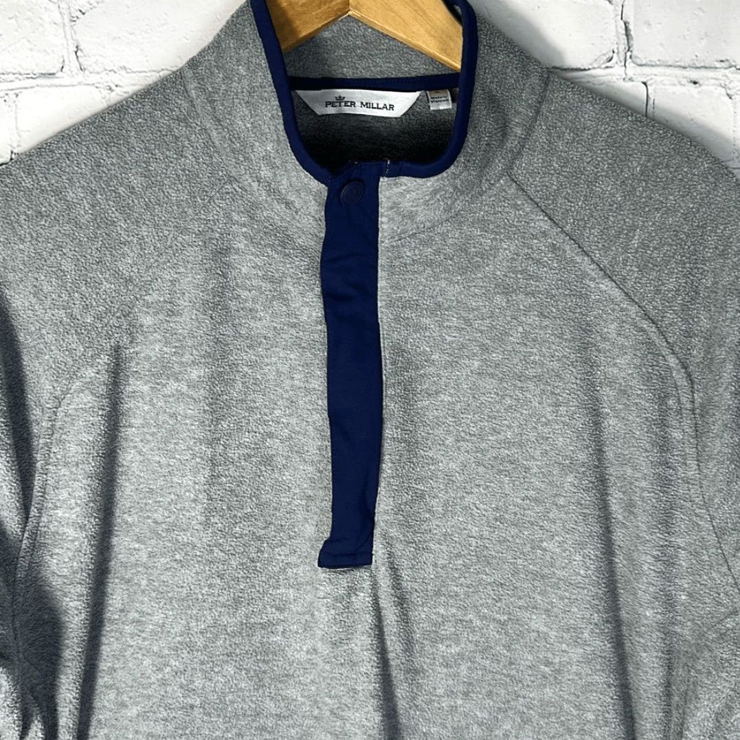 Peter Millar VINTAGE Peter Millar Crown Sport Men's Cloudglow Micro Fleece Half Zip Pullover Sweater Size US L / EU 52-54 / 3 - 2 Thumbnail
