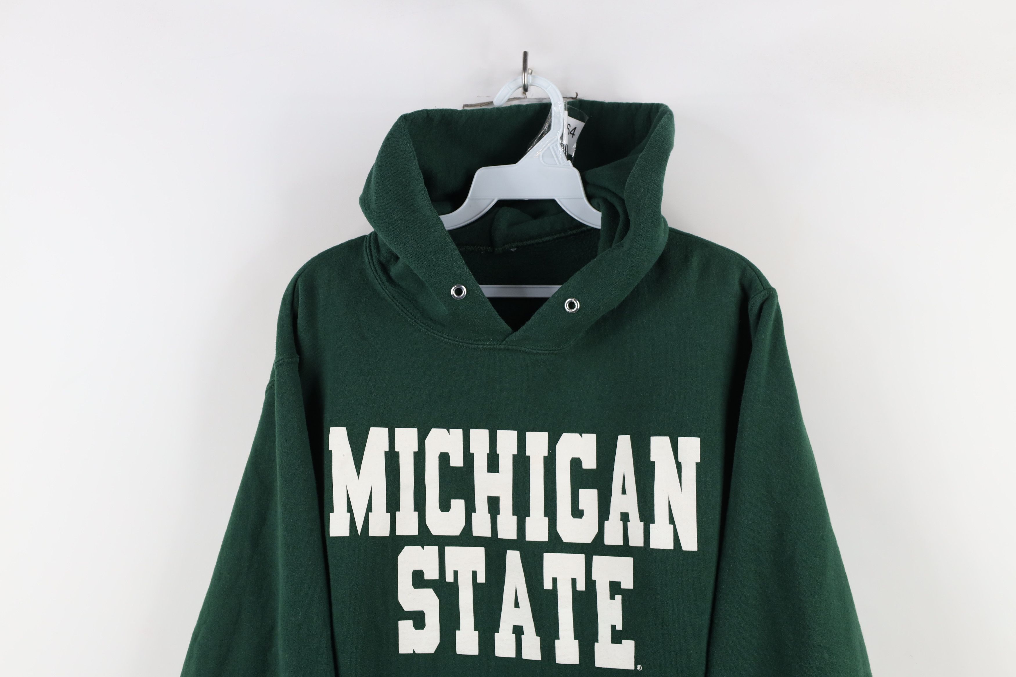 Vintage Vintage 90s Michigan State University Hoodie Sweatshirt Size US S / EU 44-46 / 1 - 2 Thumbnail