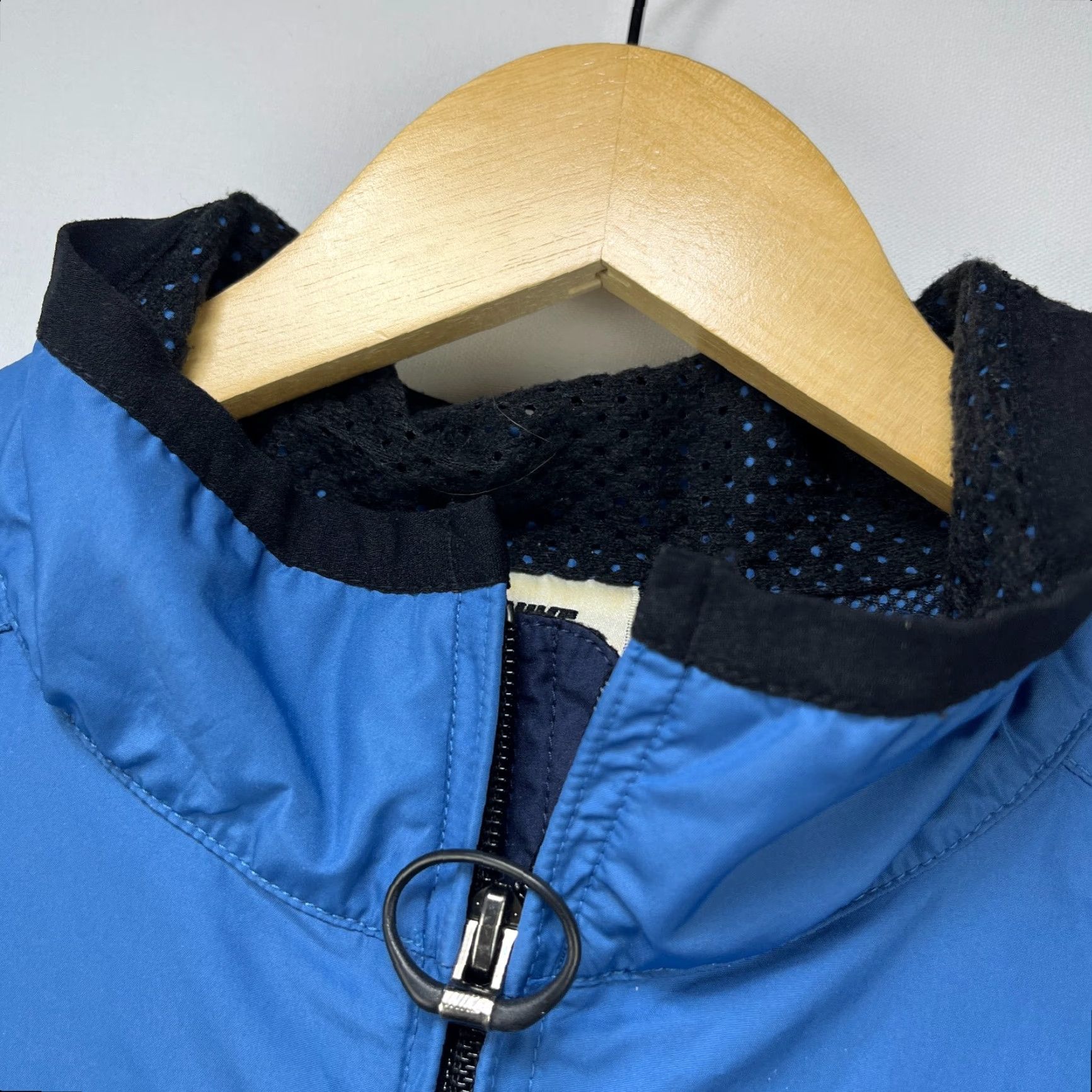 Nike VINTAGE Nike 90s F.I.T. Windbreaker Jacket XL Men Blue Windbreaker 90s Nike Mens XL Size US XL / EU 56 / 4 - 4 Thumbnail