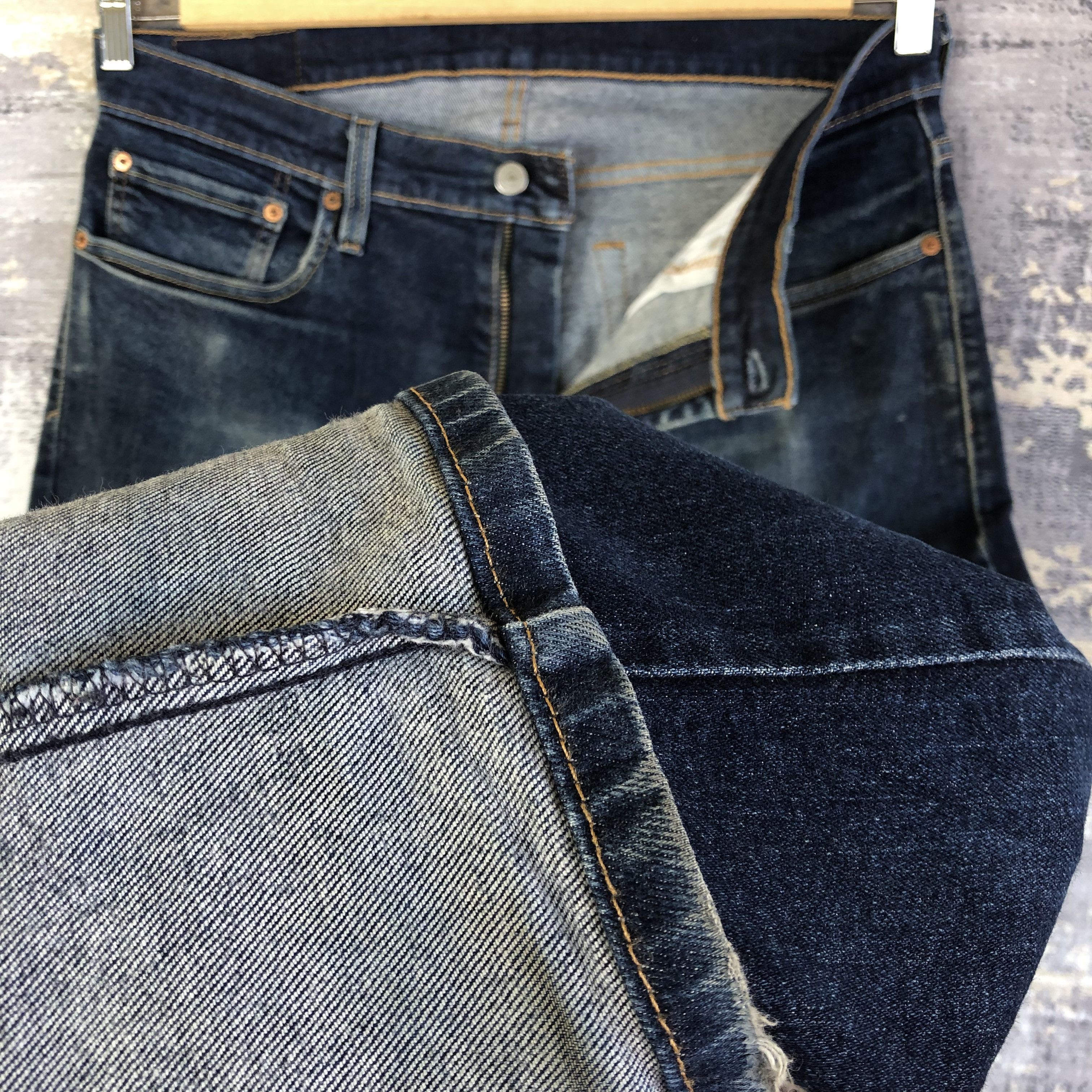 Levi's Distressed Levis 514 Jeans Ripped Levi's Faded Wash Denim Size US 34 / EU 50 - 8 Thumbnail